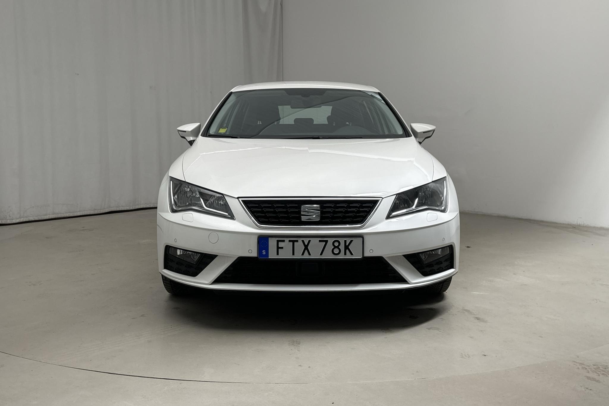 Seat Leon 1.5 TGI ST (130hk) - 99 760 km - Automaattinen - valkoinen - 2019