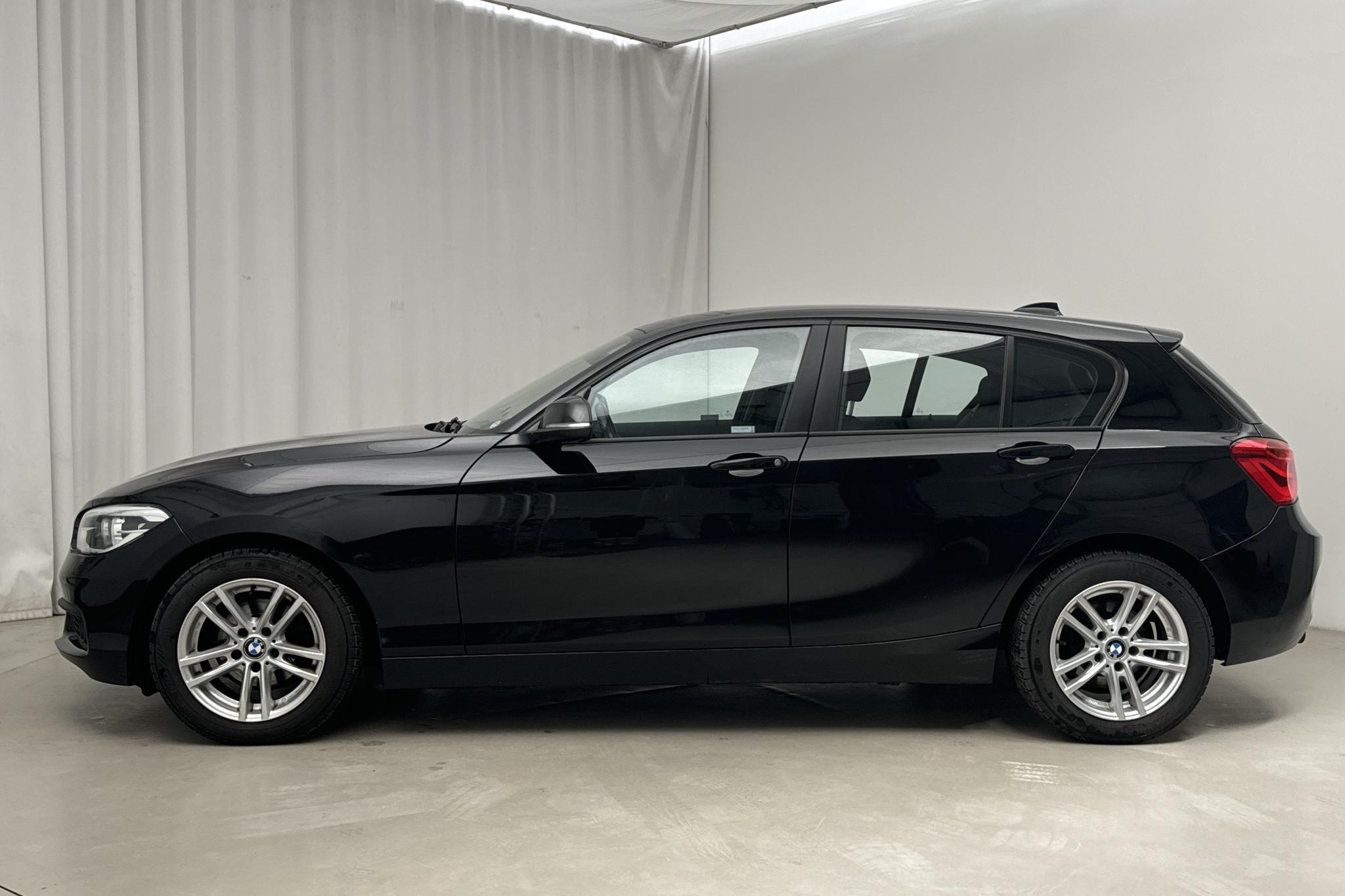 BMW 118i 5dr, F20 (136hk) - 130 020 km - Manual - black - 2017