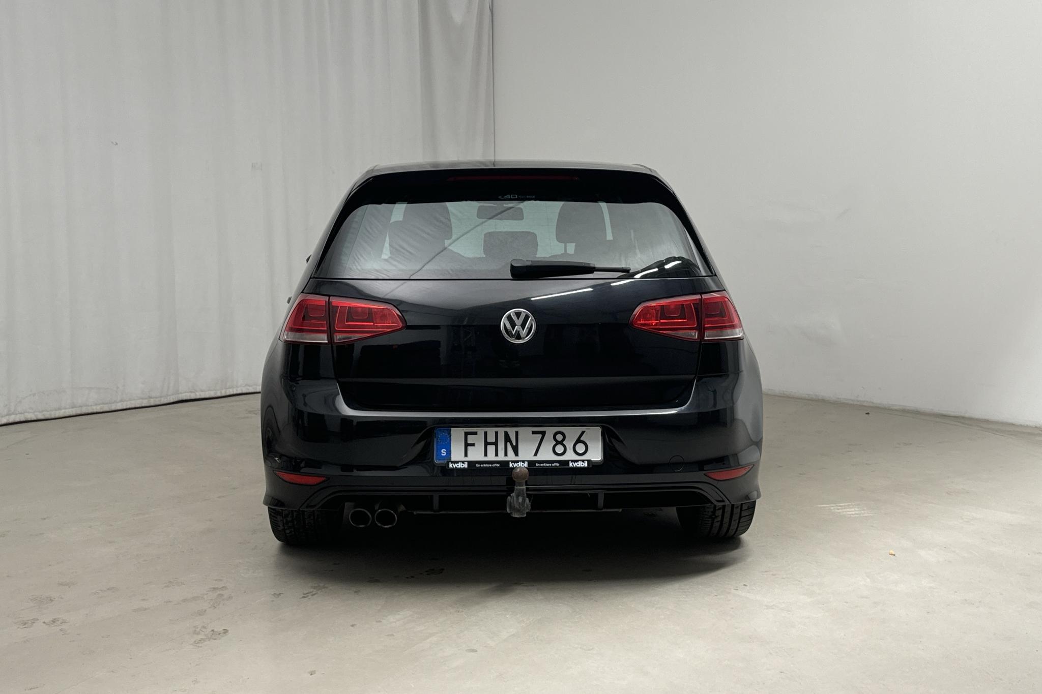 VW Golf VII 1.4 TSI 5dr (140hk) - 111 000 km - Automatic - black - 2015