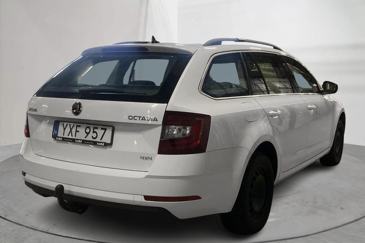 Skoda Octavia III 2.0 TDI Combi 4x4 (150hk) - 93 260 km - Automaattinen - valkoinen - 2019