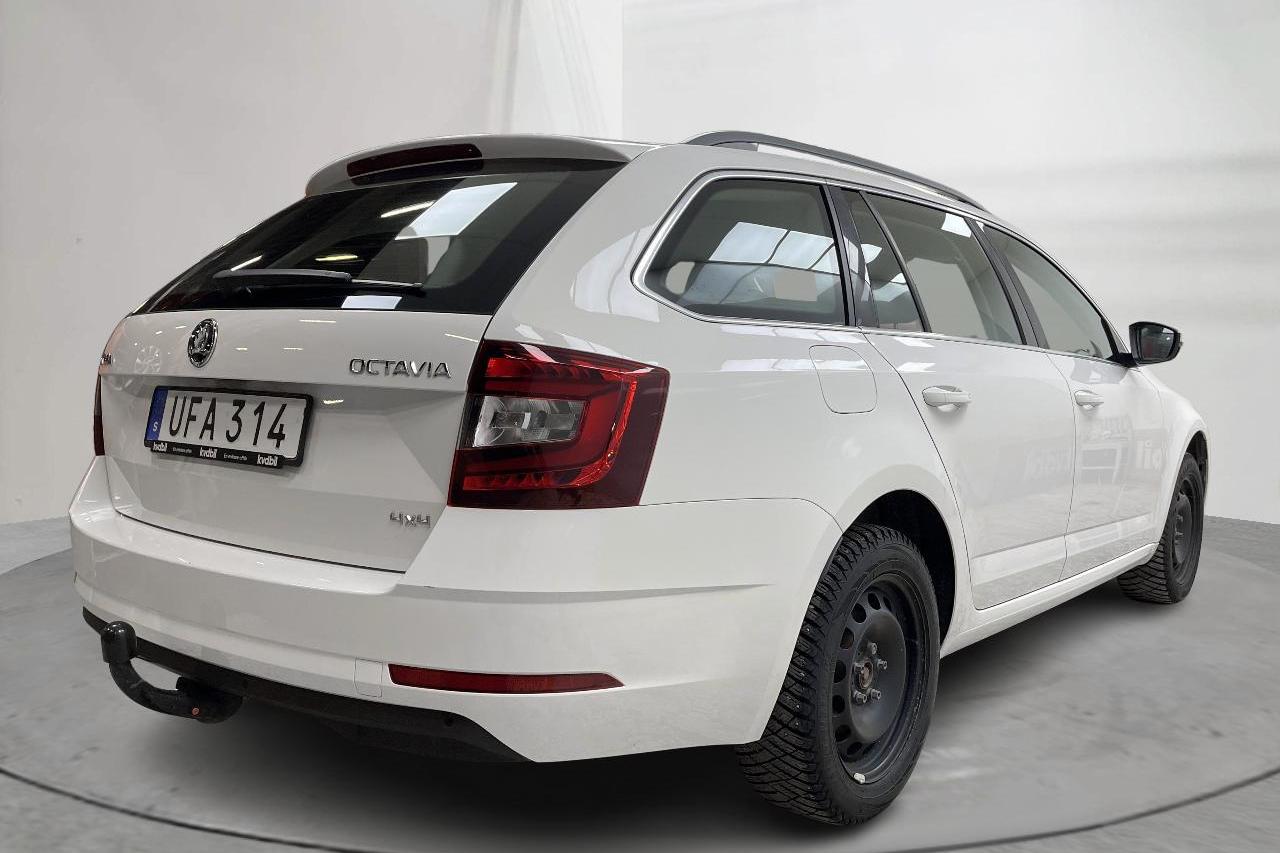 Skoda Octavia III 2.0 TDI CR Combi 4x4 (150hk) - 50 680 km - Manualna - biały - 2018