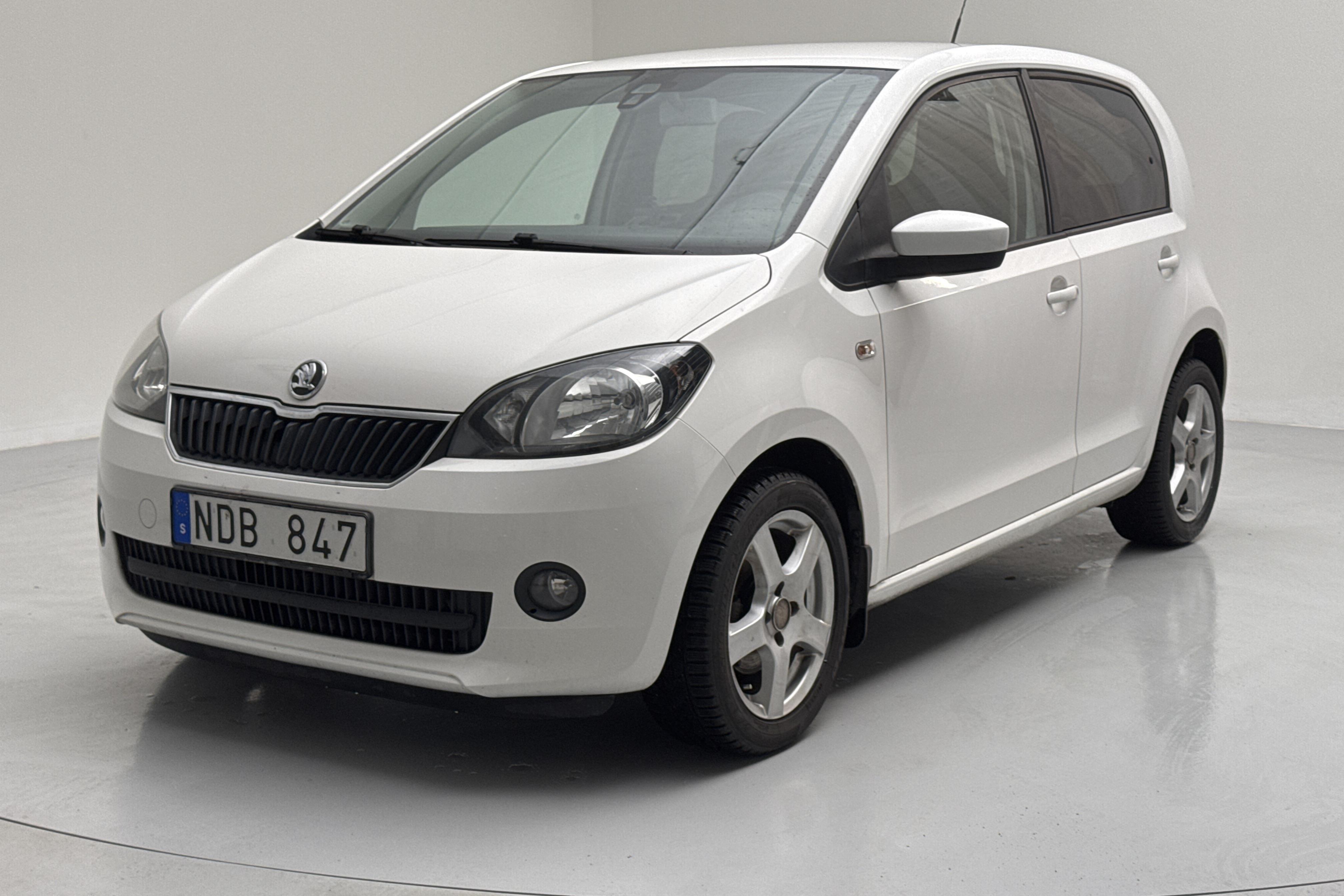 Skoda Citigo MPI 5dr (60hk) - 13 128 mil - Manuell - vit - 2013