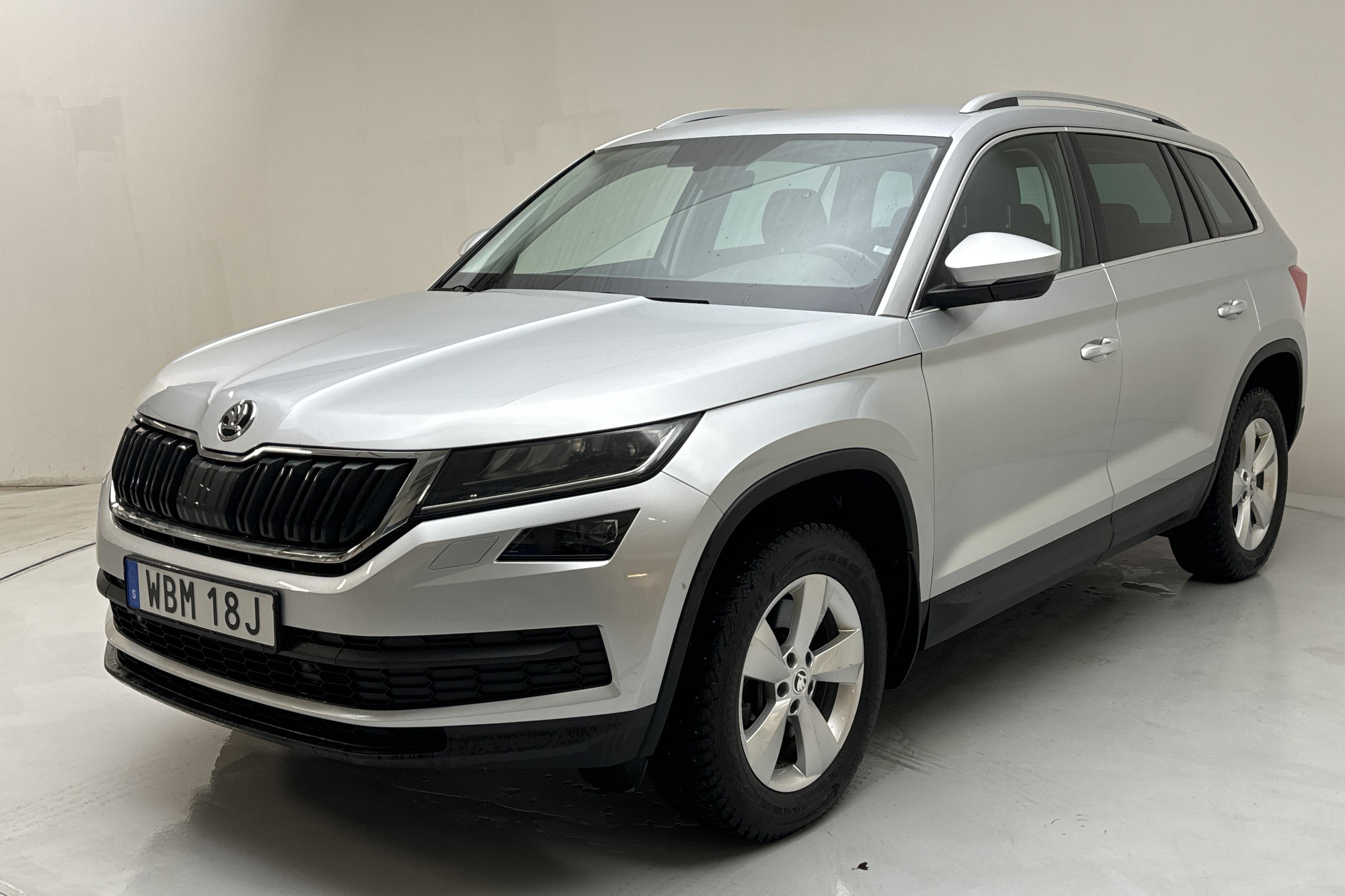 Skoda Kodiaq 2.0 TDI 4X4 (200hk) - 6 947 mil - Automat - silver - 2021