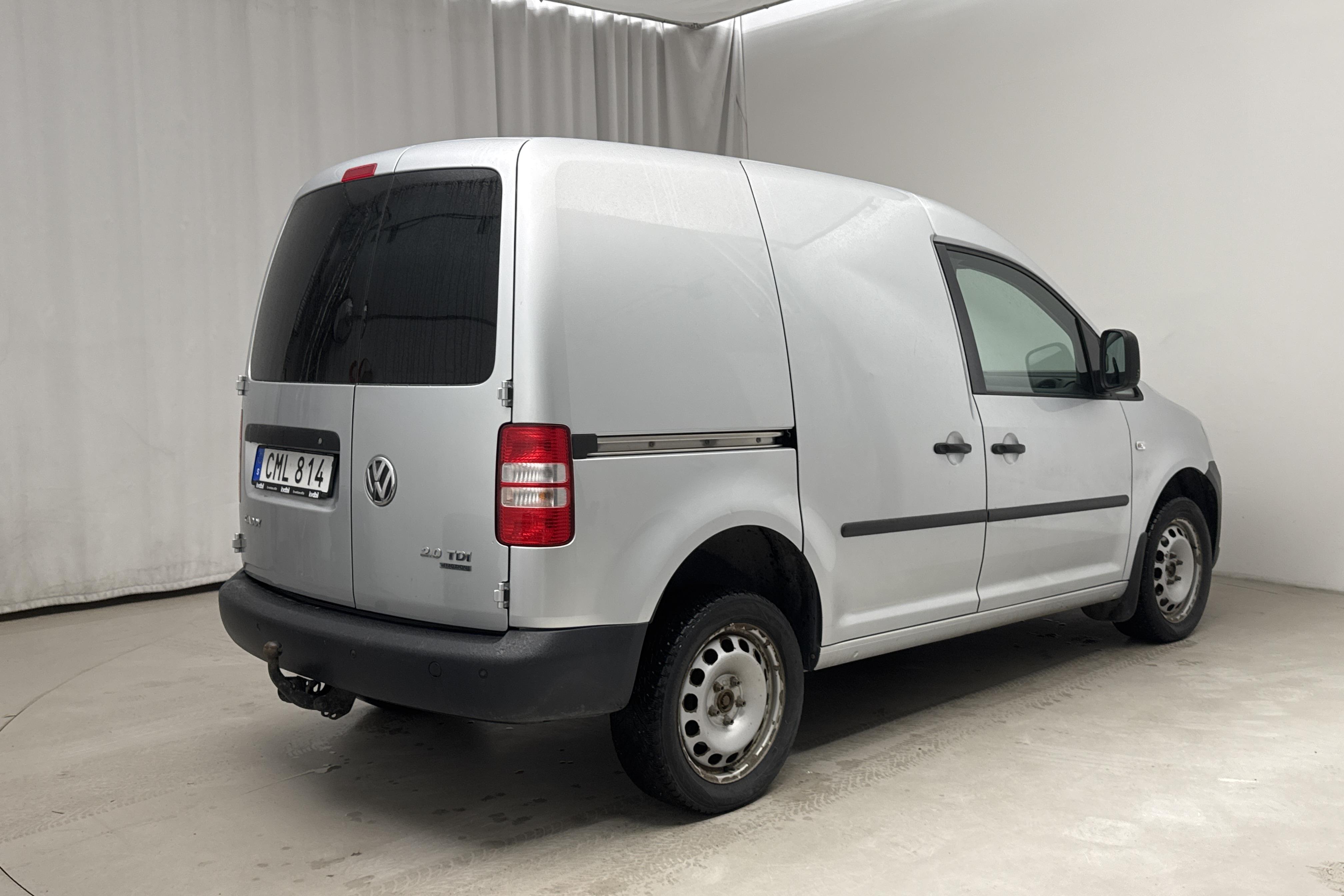 VW Caddy 2.0 TDI Skåp 4-motion (140hk) - 11 276 mil - Automat - silver - 2014