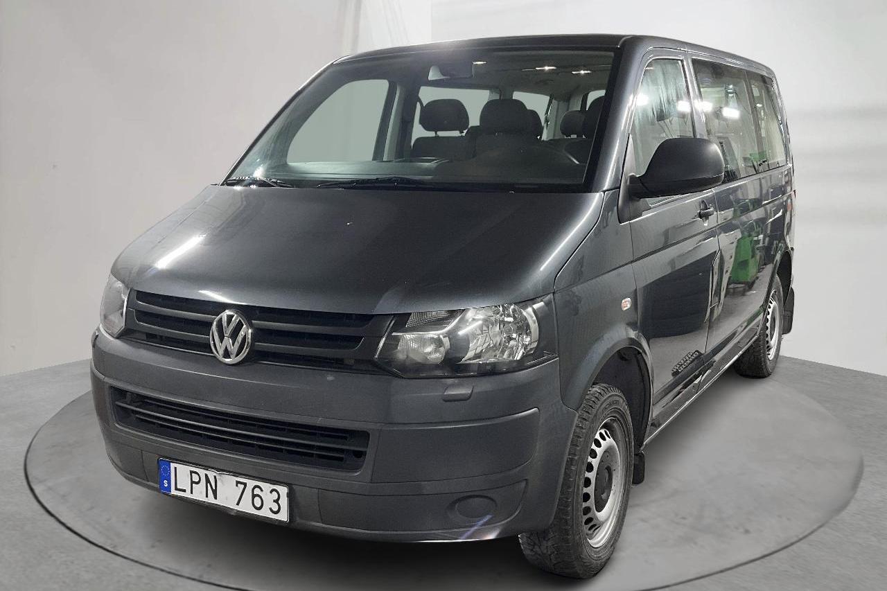 VW Caravelle 2.0 TDI (102hk) - 169 450 km - Manualna - Dark Grey - 2011