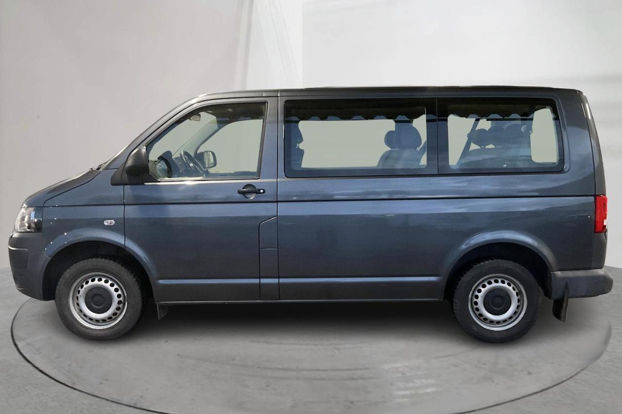 VW Caravelle 2.0 TDI (102hk) - 169 450 km - Manualna - Dark Grey - 2011