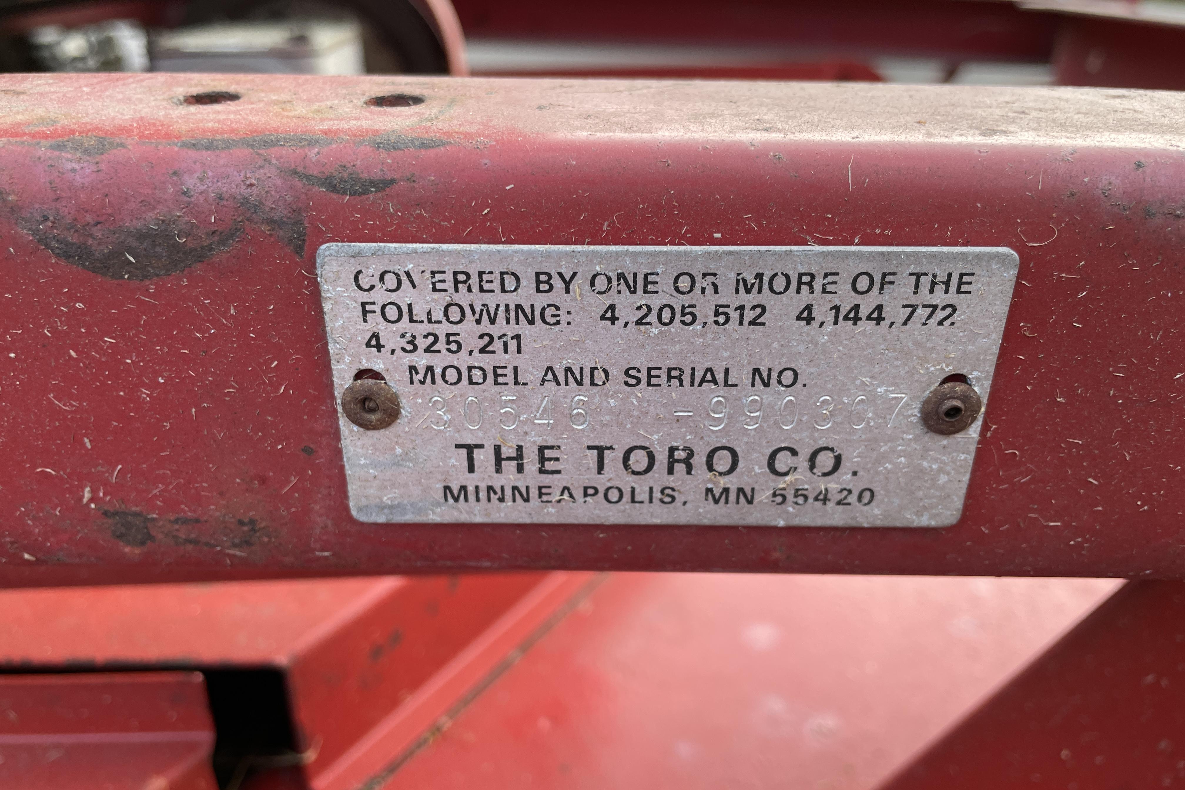 Toro 120 Groundsmaster - 