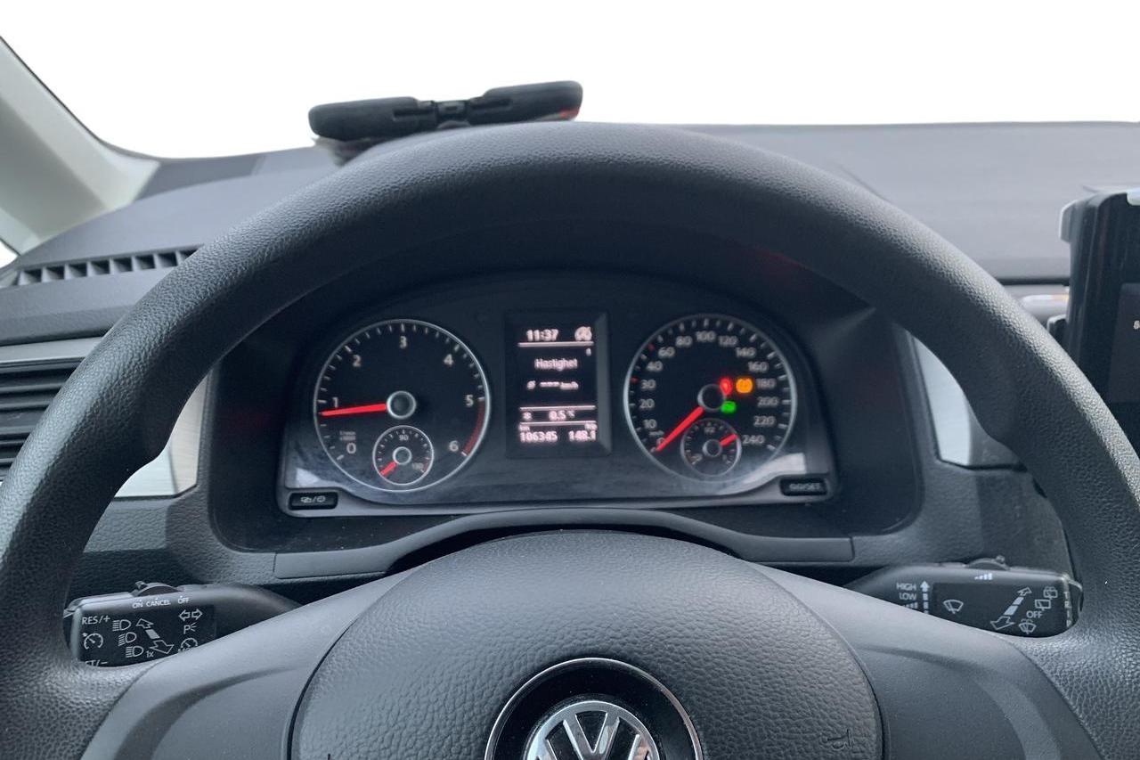 VW Caddy 2.0 TDI Maxi Life (102hk) - 106 350 km - Automaattinen - valkoinen - 2019