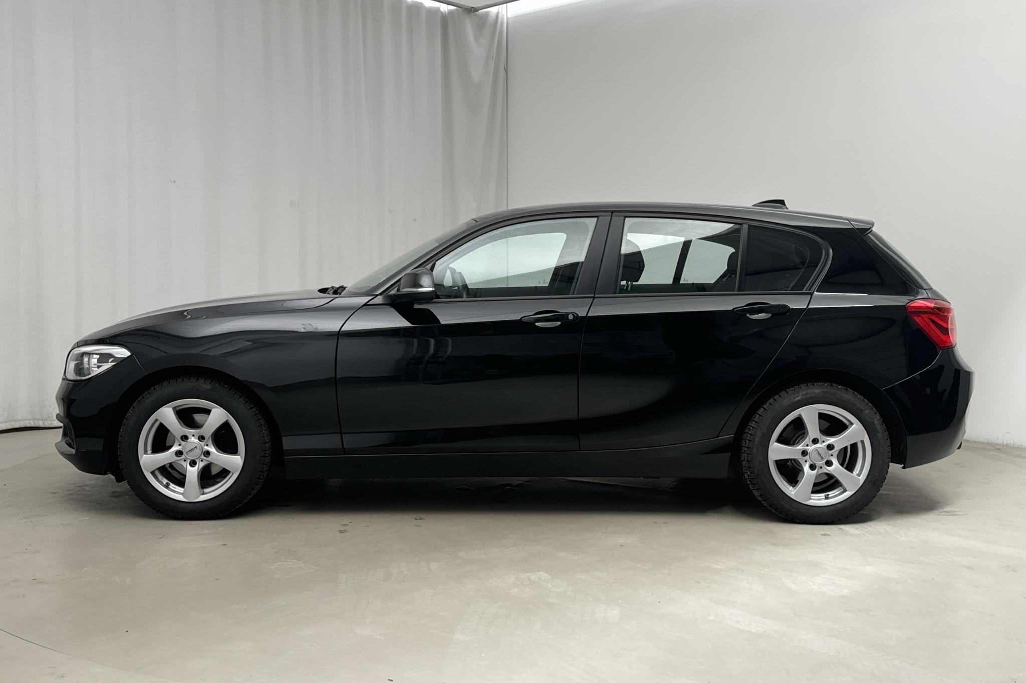 BMW 118i 5dr, F20 (136hk) - 91 730 km - Manual - black - 2016