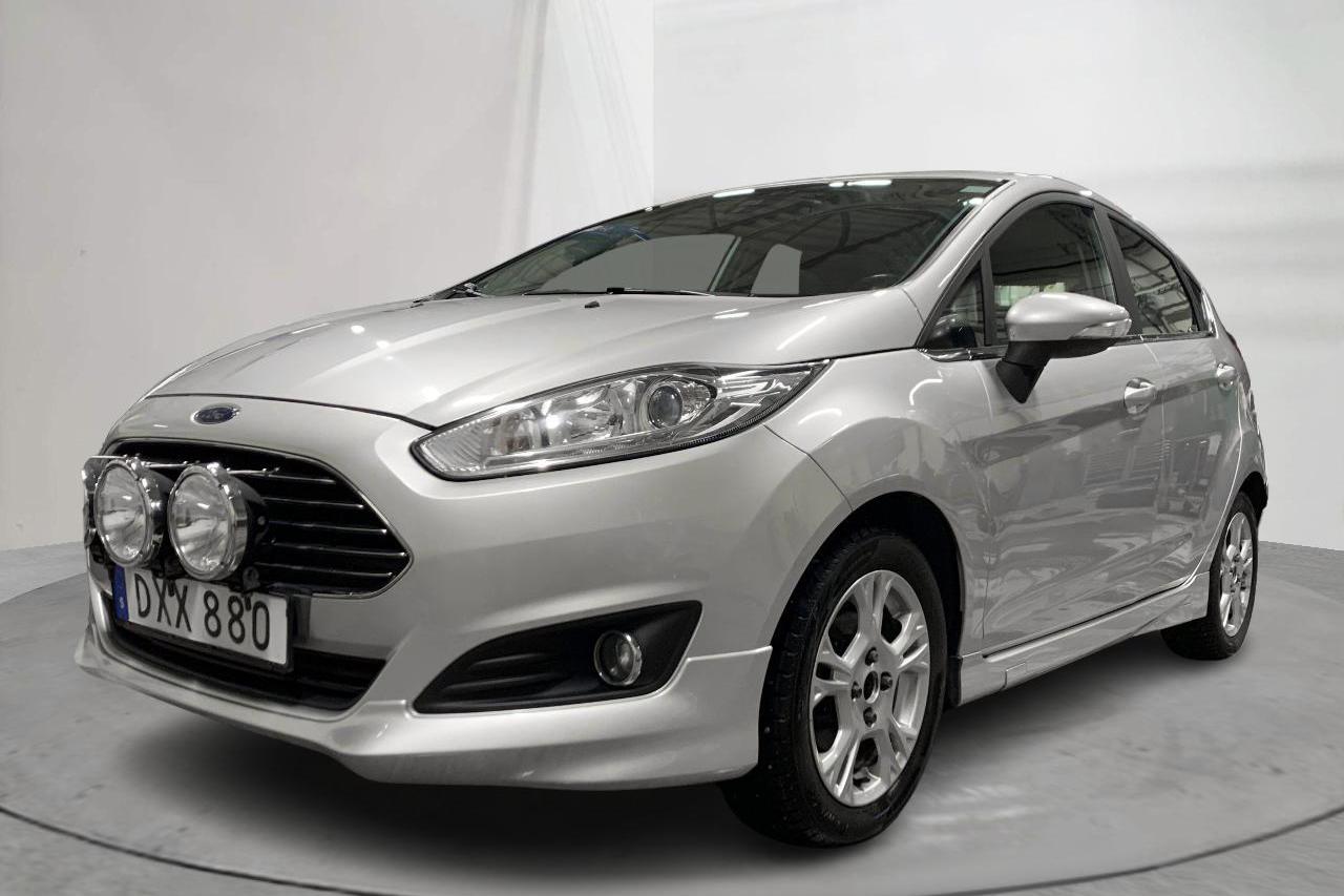 Ford Fiesta 1.0T EcoBoost 5dr (100hk) - 12 153 mil - Manuell - grå - 2015