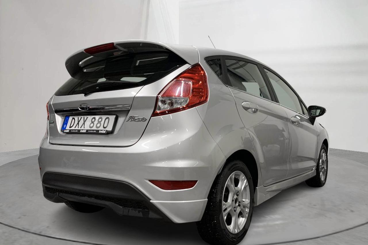 Ford Fiesta 1.0T EcoBoost 5dr (100hk) - 12 153 mil - Manuell - grå - 2015