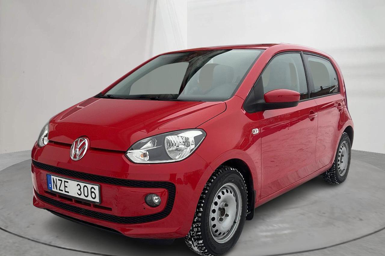 VW up! 1.0 5dr (75hk) - 3 011 mil - Manuell - röd - 2014