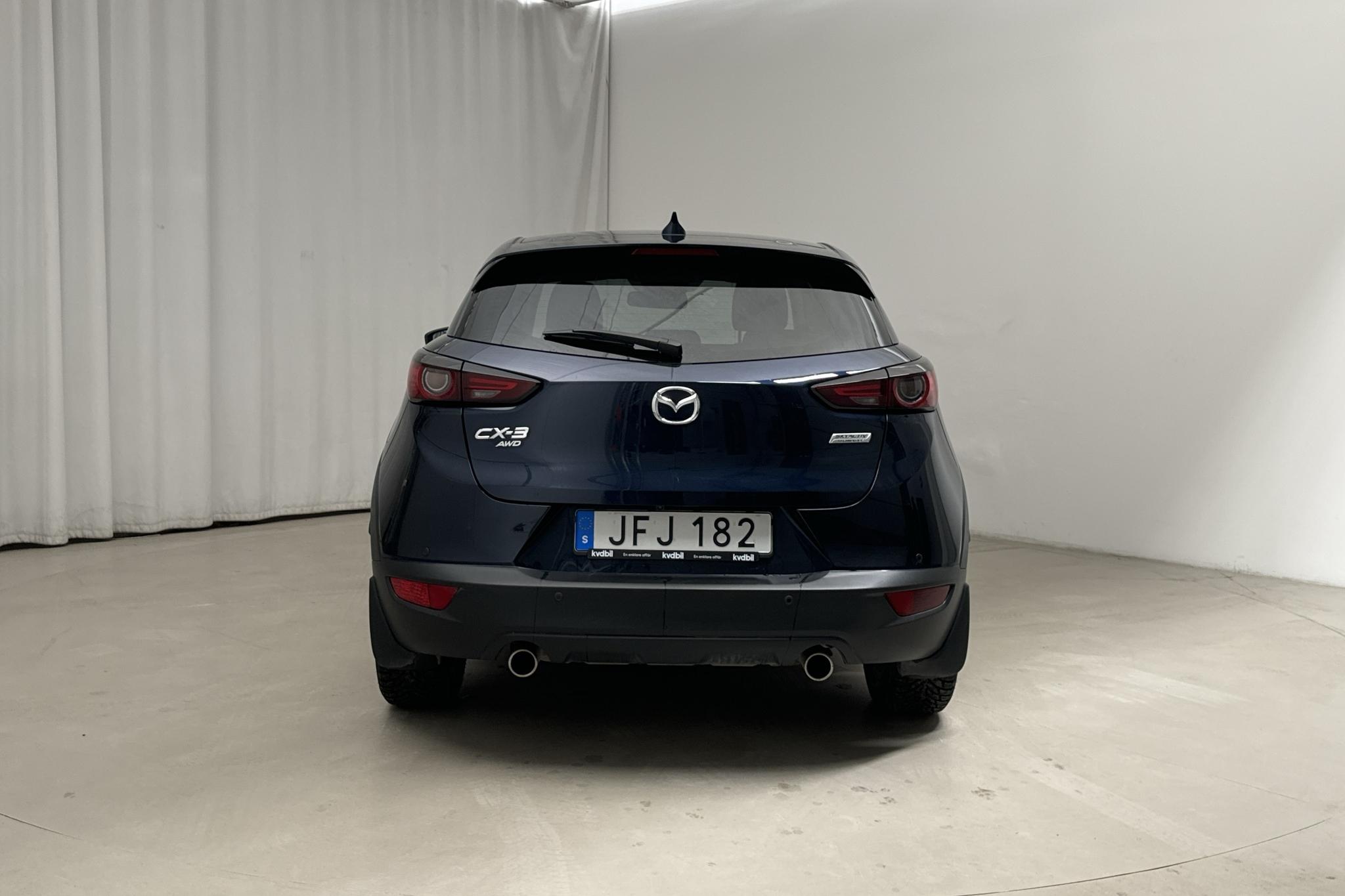 Mazda CX-3 2.0 AWD (150hk) - 5 384 mil - Automat - blå - 2018