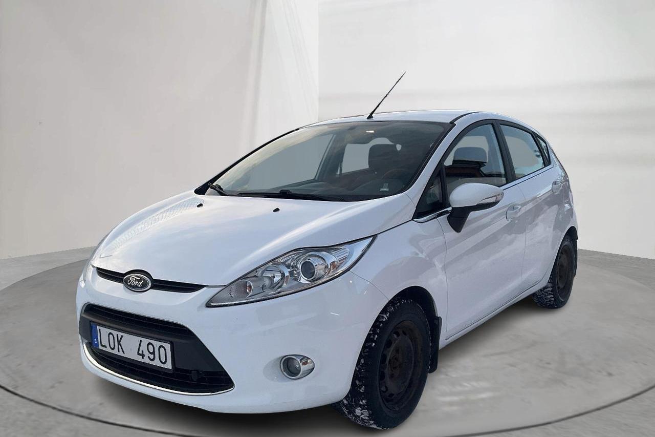 Ford Fiesta 1.4 TDCi 5dr (70hk) - 10 386 mil - Manuell - vit - 2011