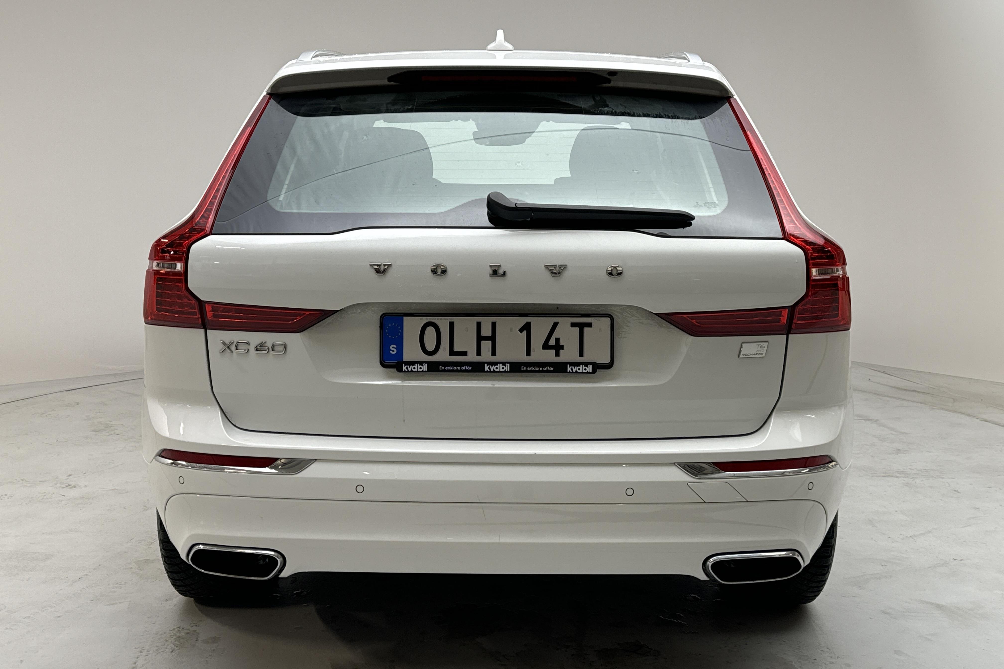 Volvo XC60 T6 AWD Recharge (340hk) - 66 080 km - Automaattinen - valkoinen - 2021