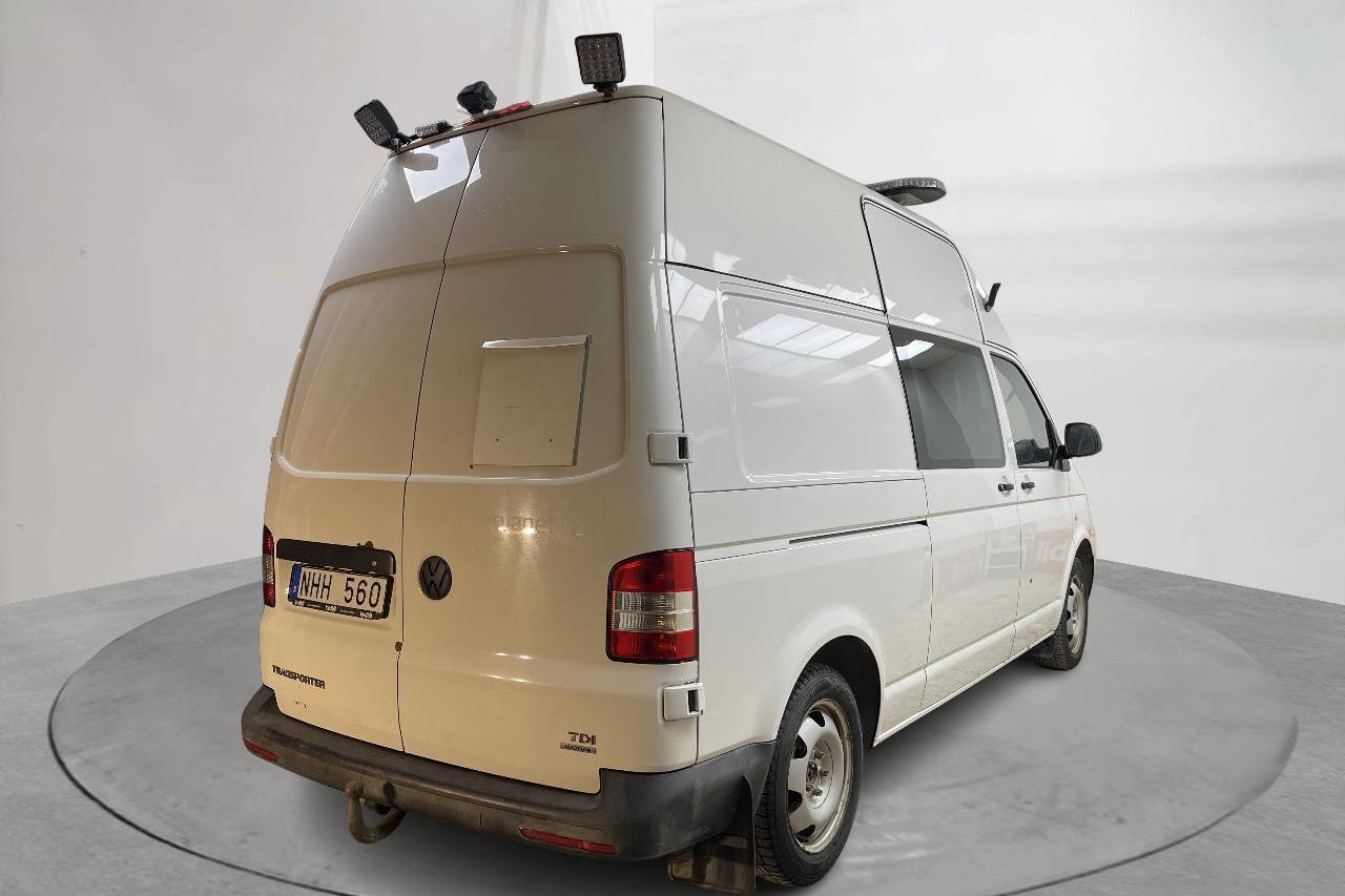 VW Transporter T5 2.0 TDI 4MOTION (180hk) - 232 830 km - Manuaalinen - valkoinen - 2014