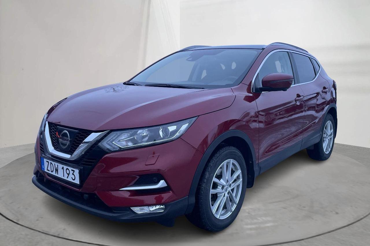 Nissan Qashqai 1.2 DIG-T (115hk) - 105 330 km - Automatyczna - czerwony - 2018