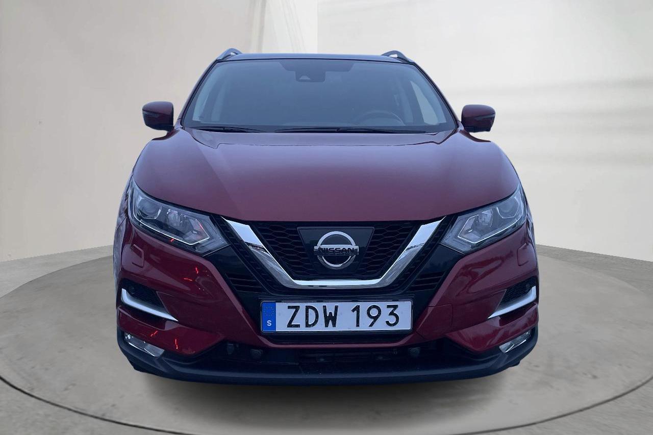 Nissan Qashqai 1.2 DIG-T (115hk) - 105 330 km - Automatyczna - czerwony - 2018