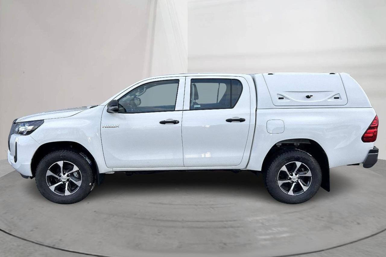 Toyota Hilux 2.4 D 4WD (150hk) - 250 km - Manual - white - 2024