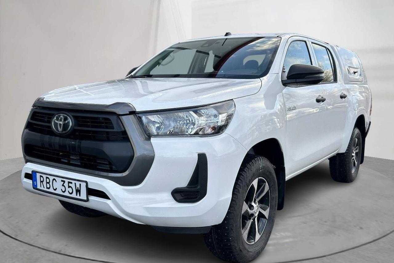 Toyota Hilux 2.4 D 4WD (150hk) - 250 km - Manual - white - 2024