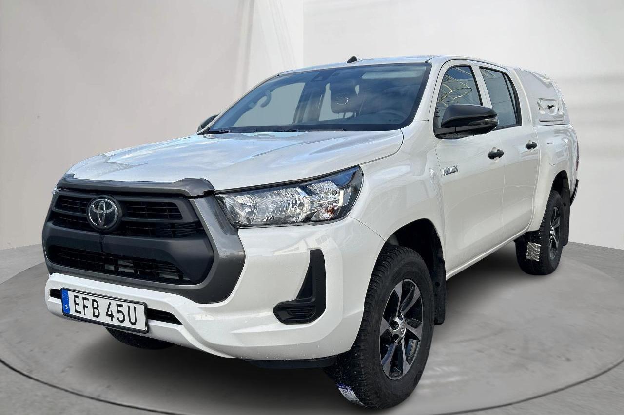 Toyota Hilux 2.4 D 4WD (150hk) - 260 km - Manual - white - 2024