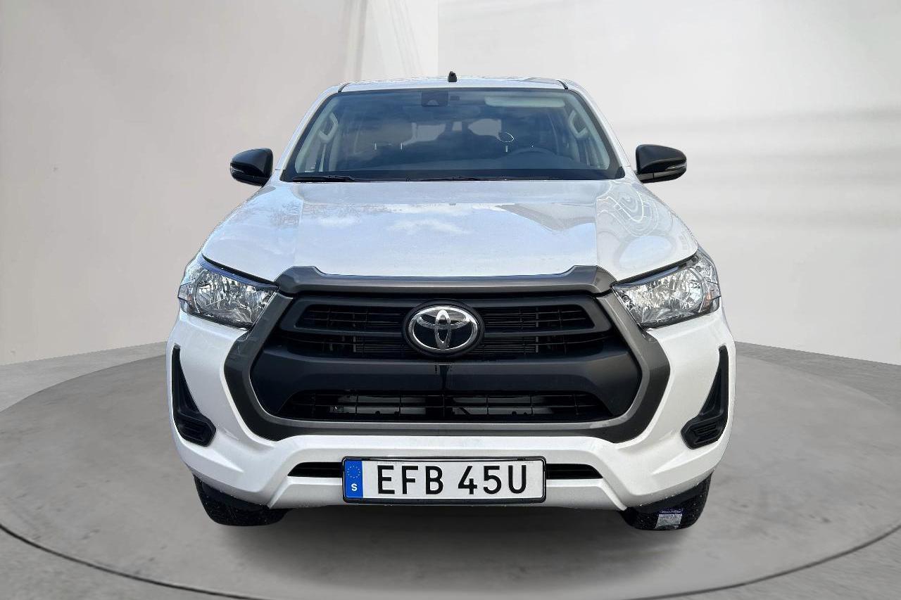 Toyota Hilux 2.4 D 4WD (150hk) - 260 km - Manual - white - 2024