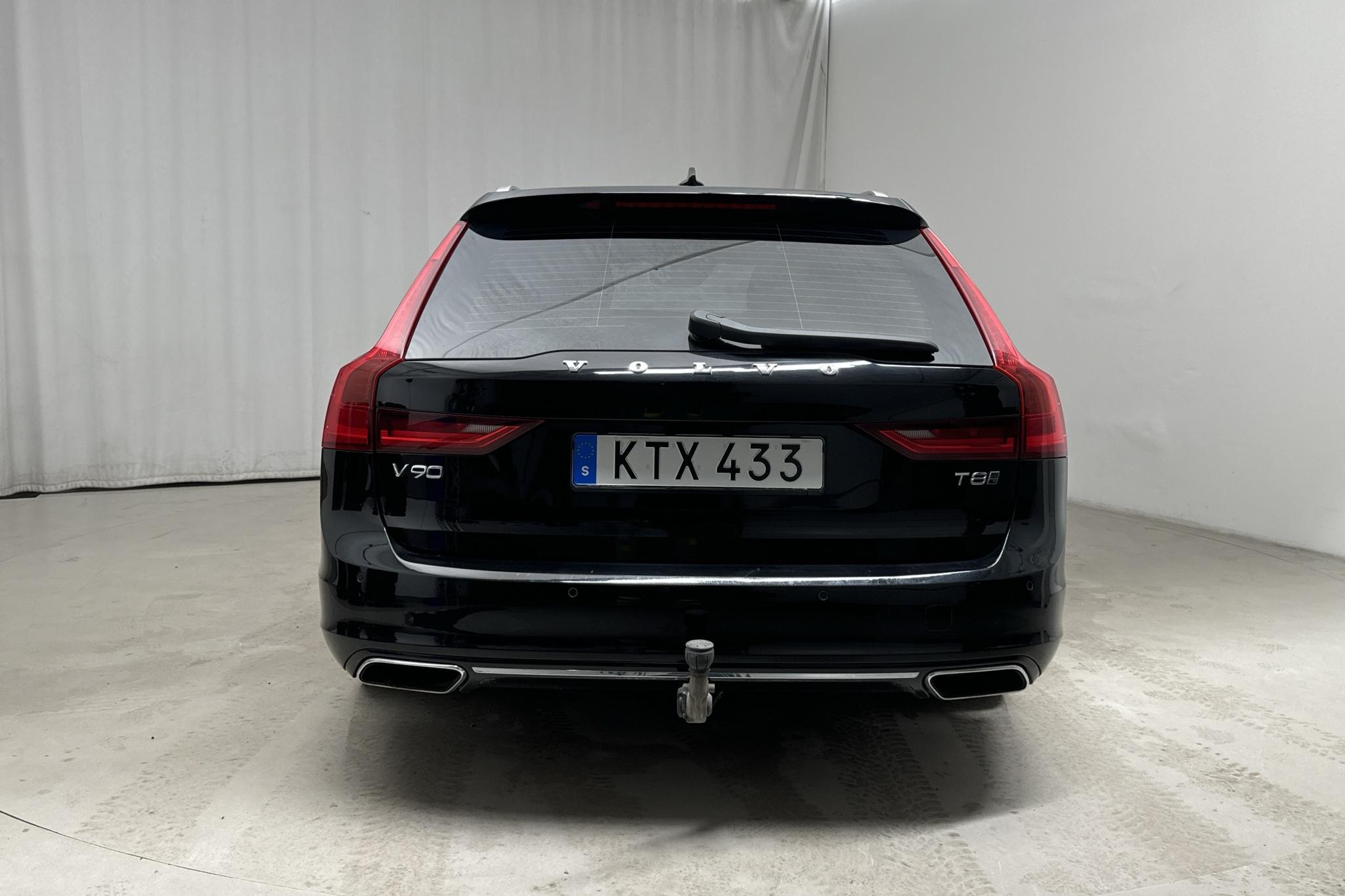 Volvo V90 T8 AWD Twin Engine (390hk) - 13 807 mil - Automat - svart - 2019