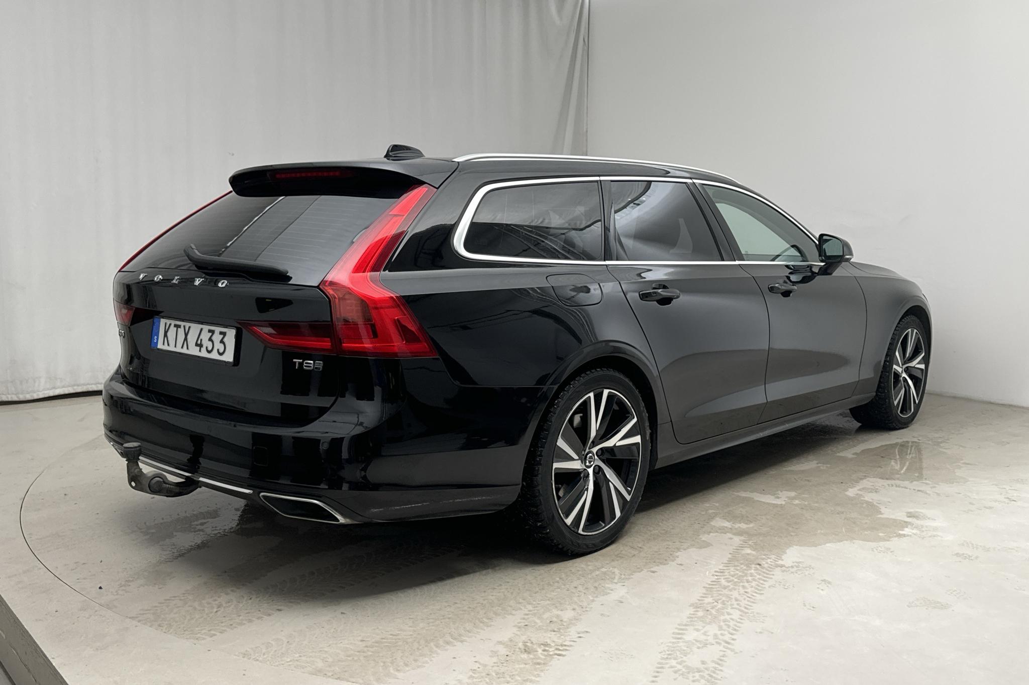 Volvo V90 T8 AWD Twin Engine (390hk) - 13 807 mil - Automat - svart - 2019