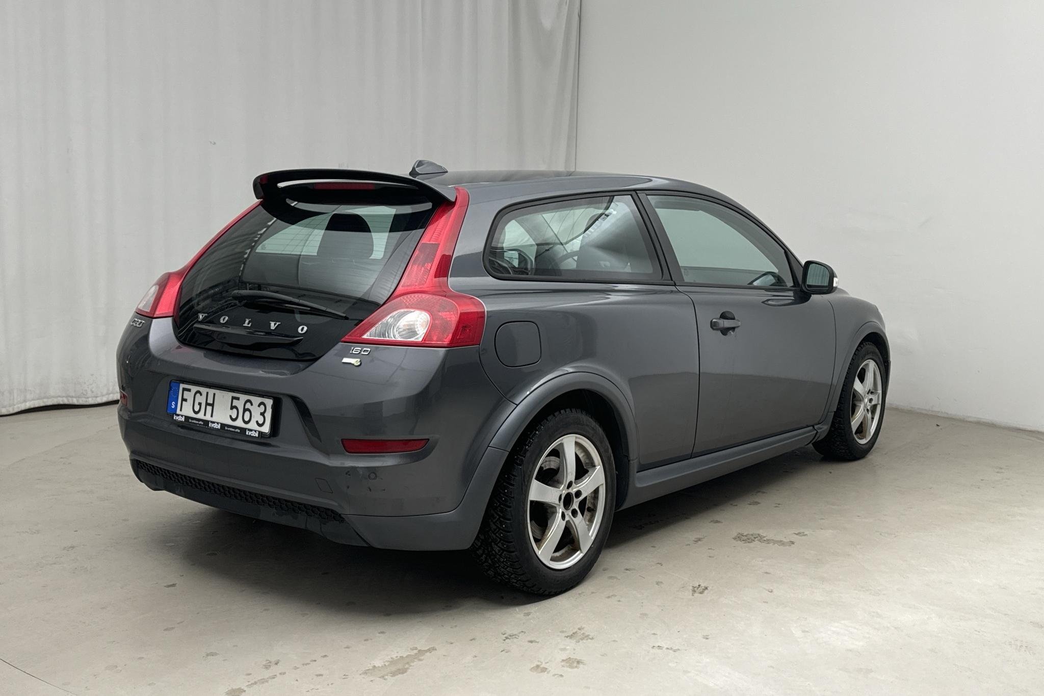 Volvo C30 1.6D DRIVe (109hk) - 183 620 km - Manualna - szary - 2010