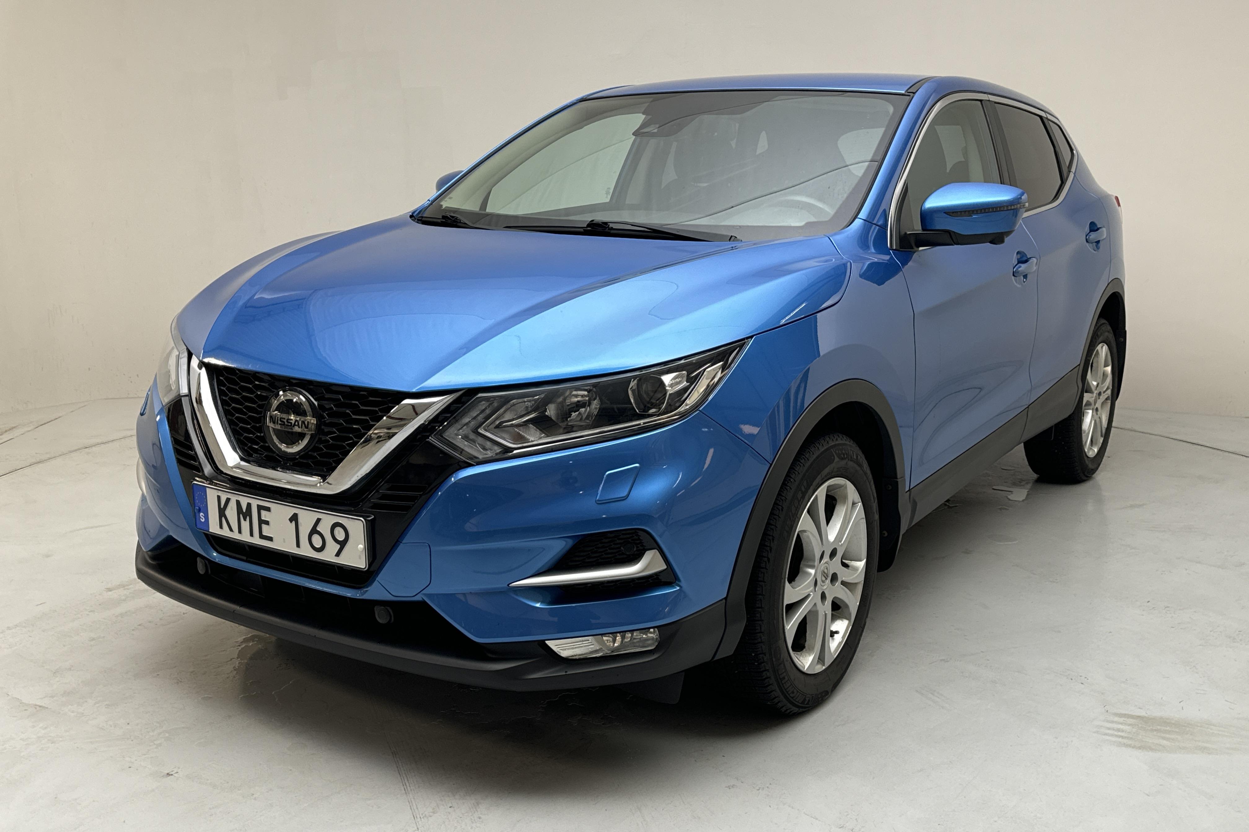 Nissan Qashqai 1.2 DIG-T (115hk) - 73 580 km - Automatyczna - niebieski - 2018