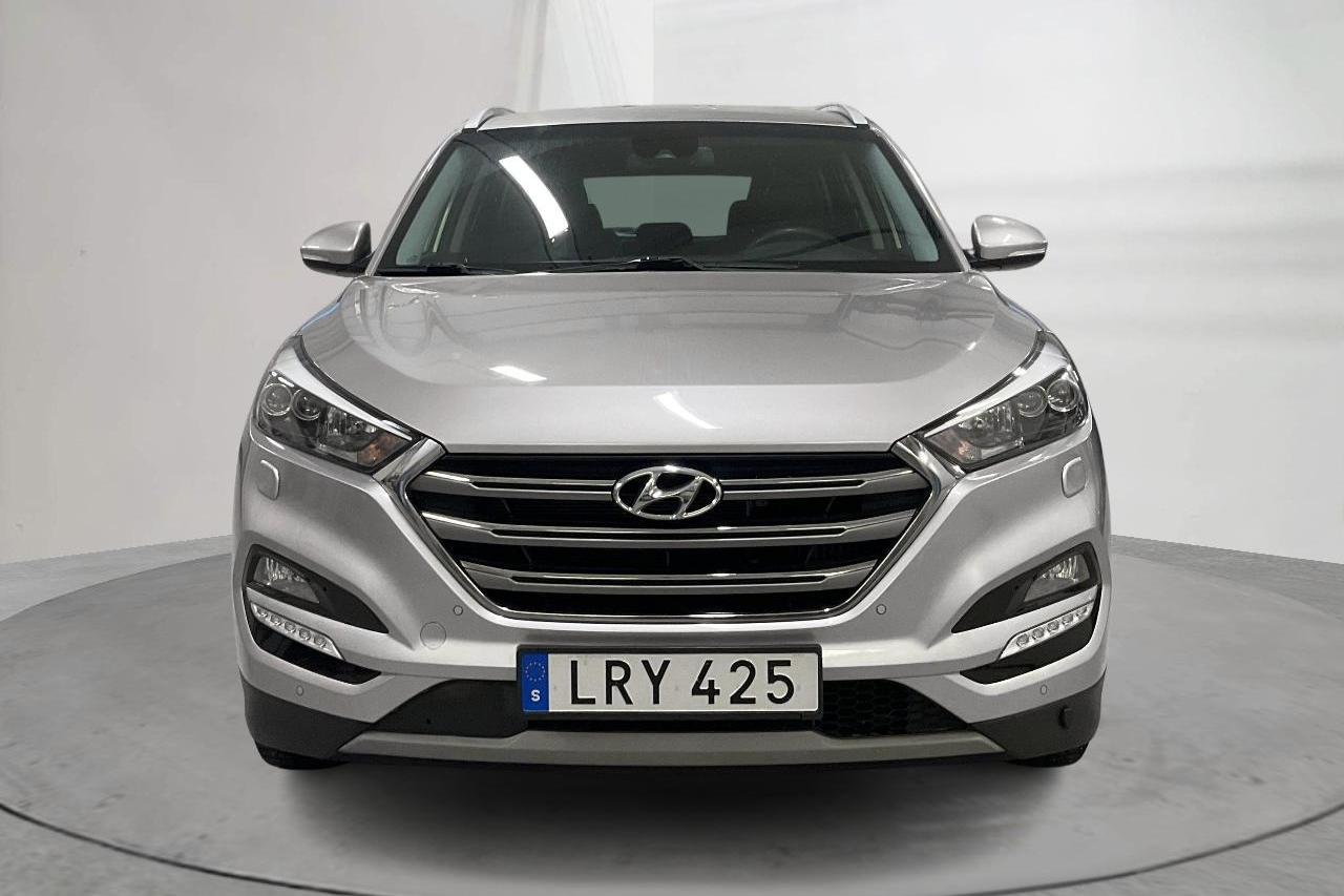 Hyundai Tucson 1.6 T-GDI 4WD (177hk) - 8 821 mil - Automat - Light Brown - 2018