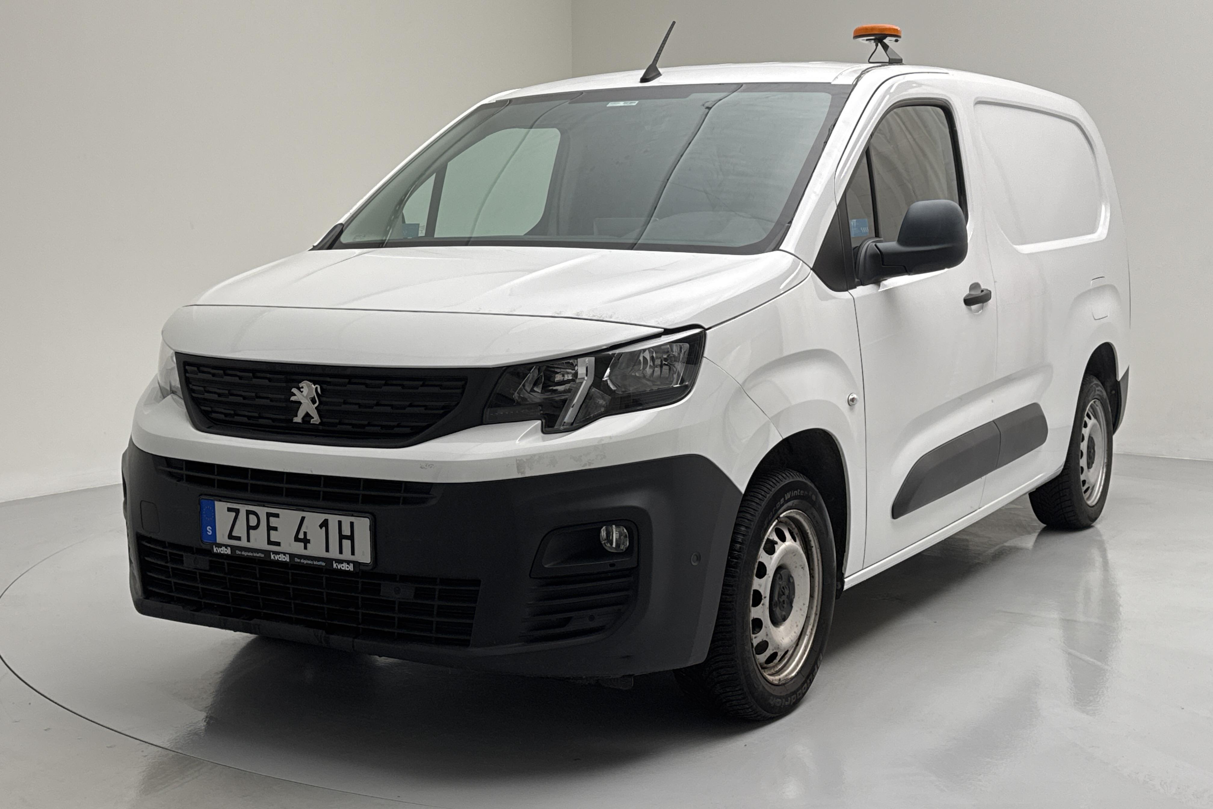 Peugeot Partner 1.5 HDI Skåp (100hk) - 33 210 km - Käsitsi - valge - 2019