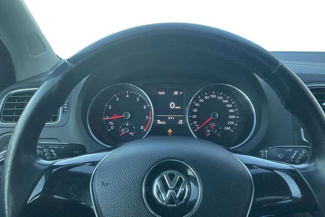 VW Polo 1.2 TSI 5dr (90hk) - 99 530 km - Automaattinen - valkoinen - 2017