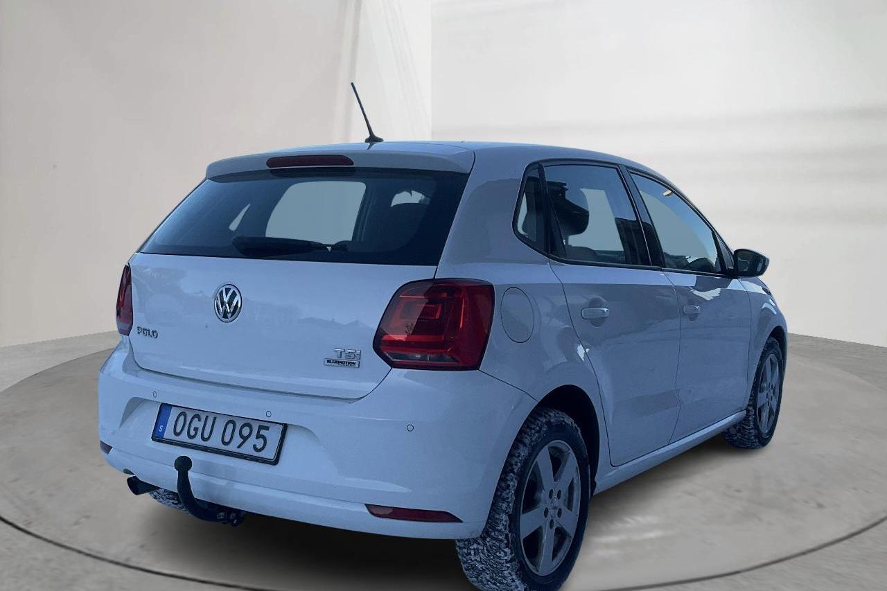 VW Polo 1.2 TSI 5dr (90hk) - 99 530 km - Automaattinen - valkoinen - 2017