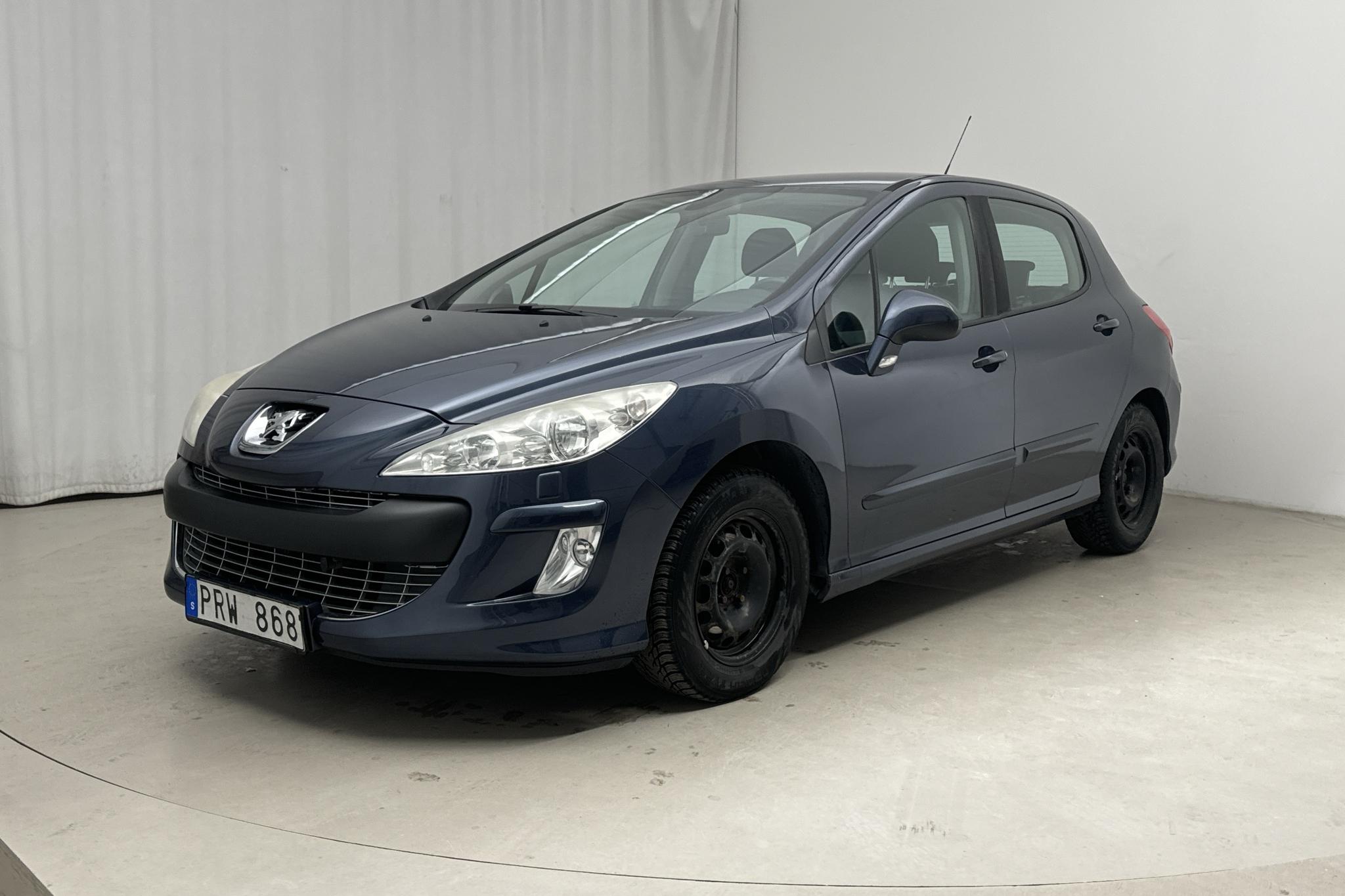 Peugeot 308 1.6 Turbo 5dr (150hk) - 157 100 km - Manualna - Dark Blue - 2008