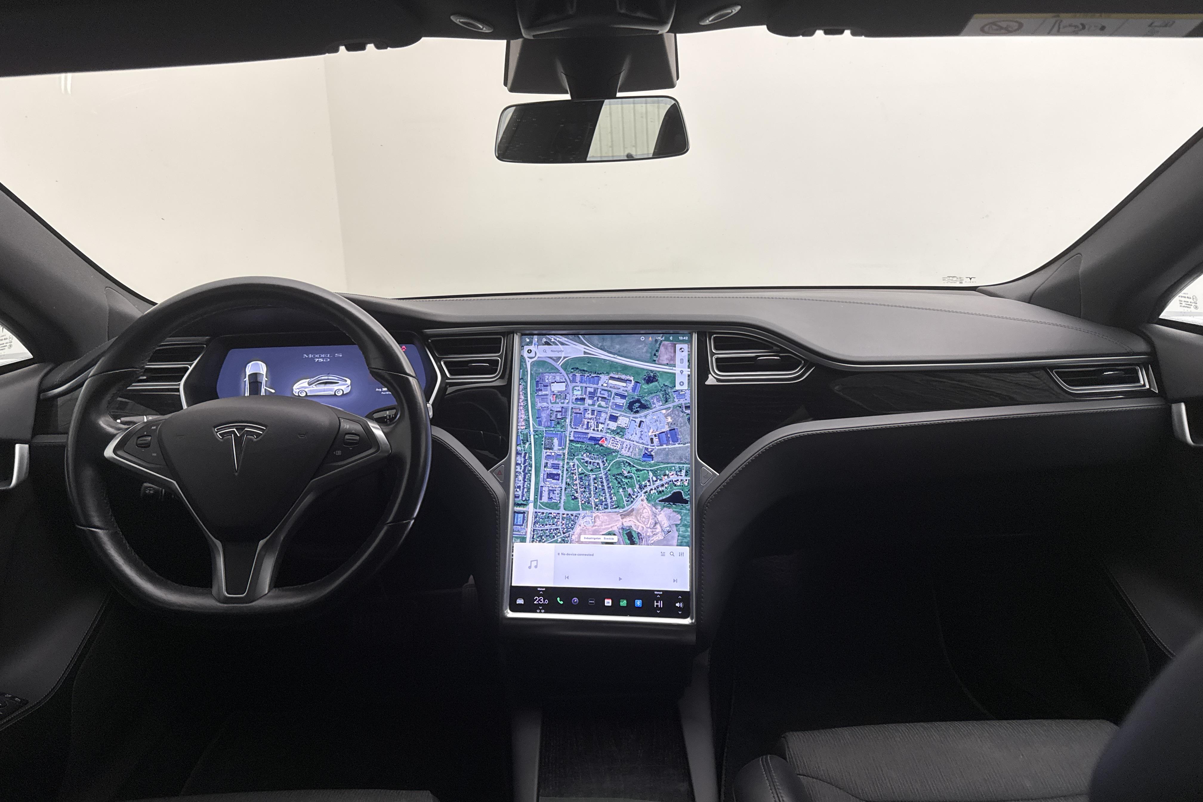 Tesla Model S 75D - 176 560 km - Automatyczna - szary - 2018