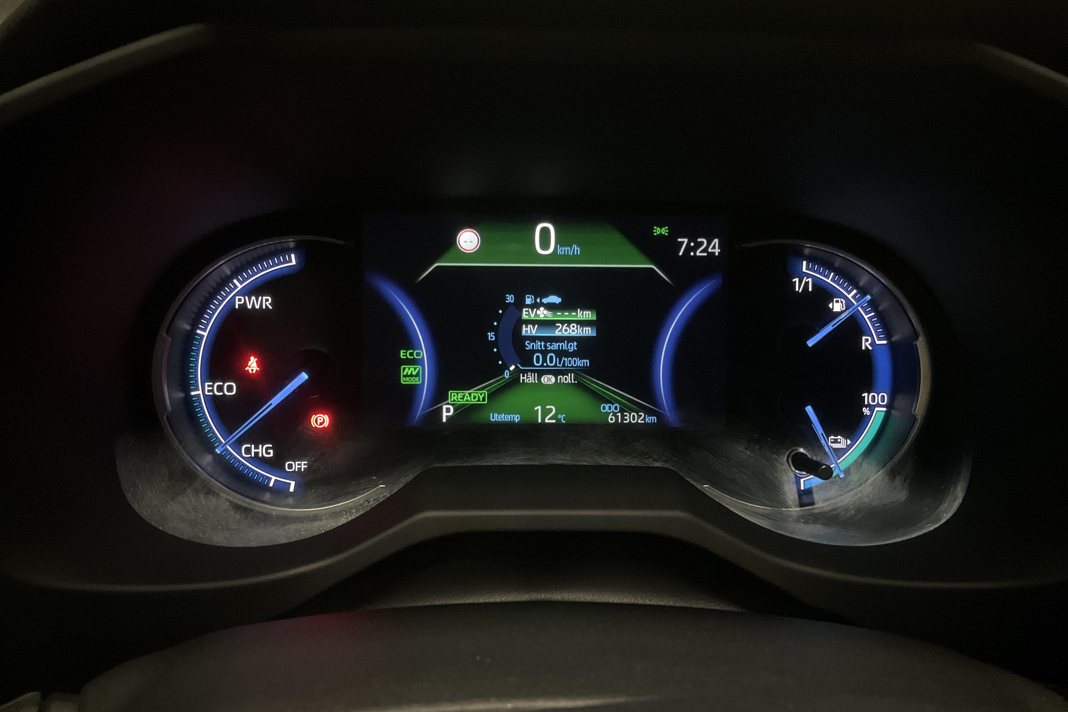 Toyota RAV4 2.5 Plug-in Hybrid AWD (306hk) - 61 300 km - Automatyczna - szary - 2021