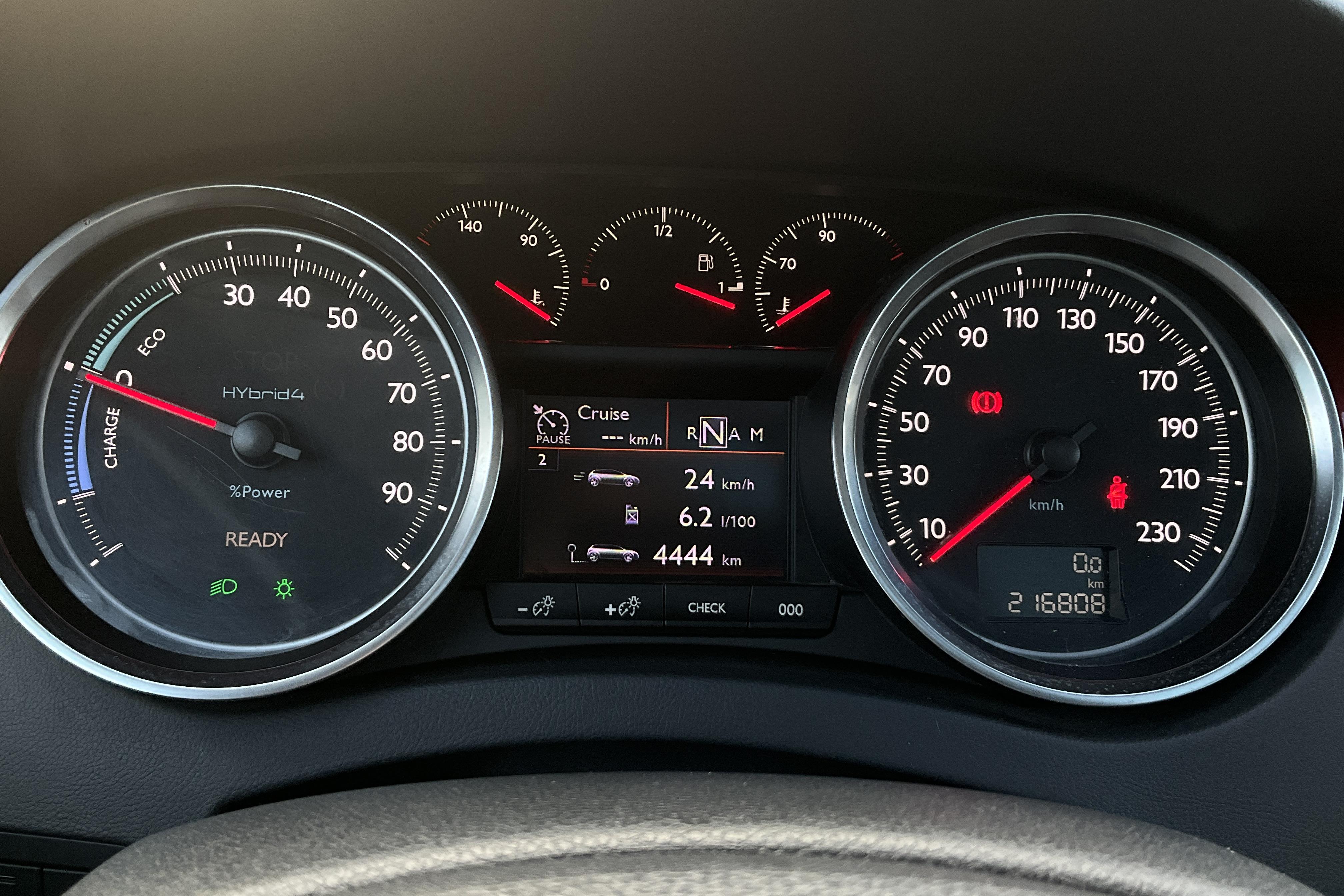 Peugeot 508 Hybrid4 RXH (163hk) - 216 810 km - Automatyczna - biały - 2012