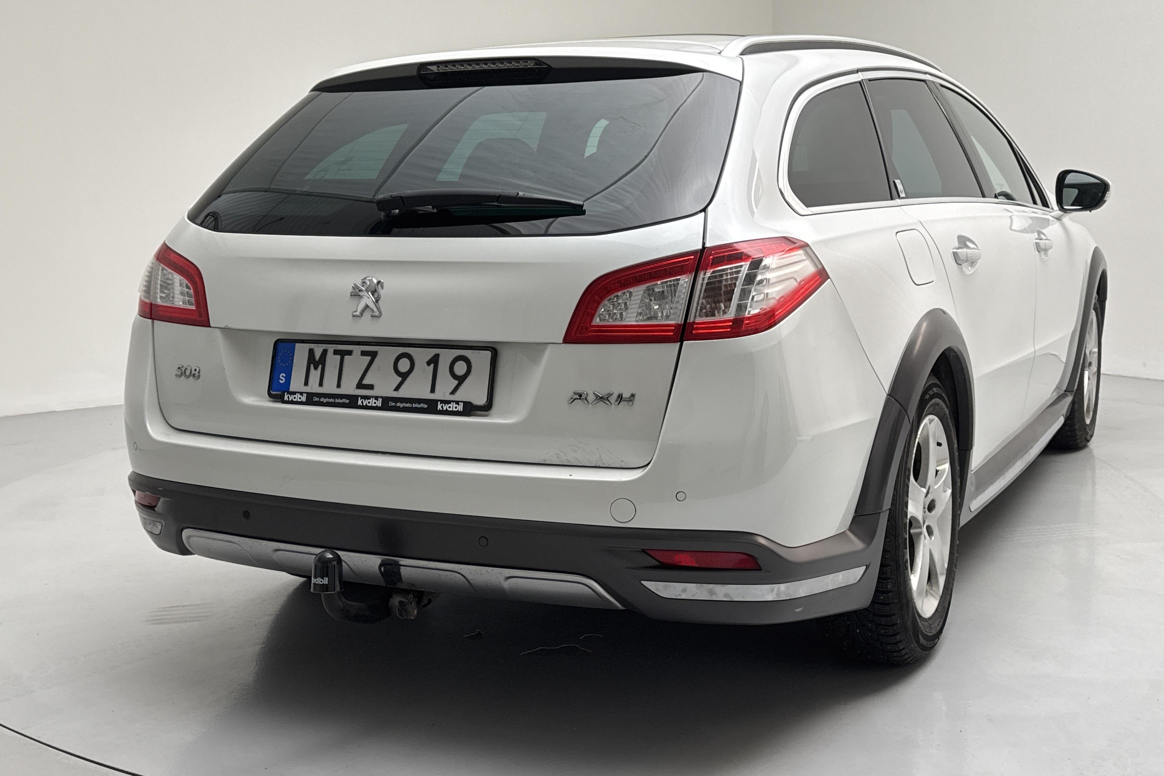 Peugeot 508 Hybrid4 RXH (163hk) - 216 810 km - Automatyczna - biały - 2012