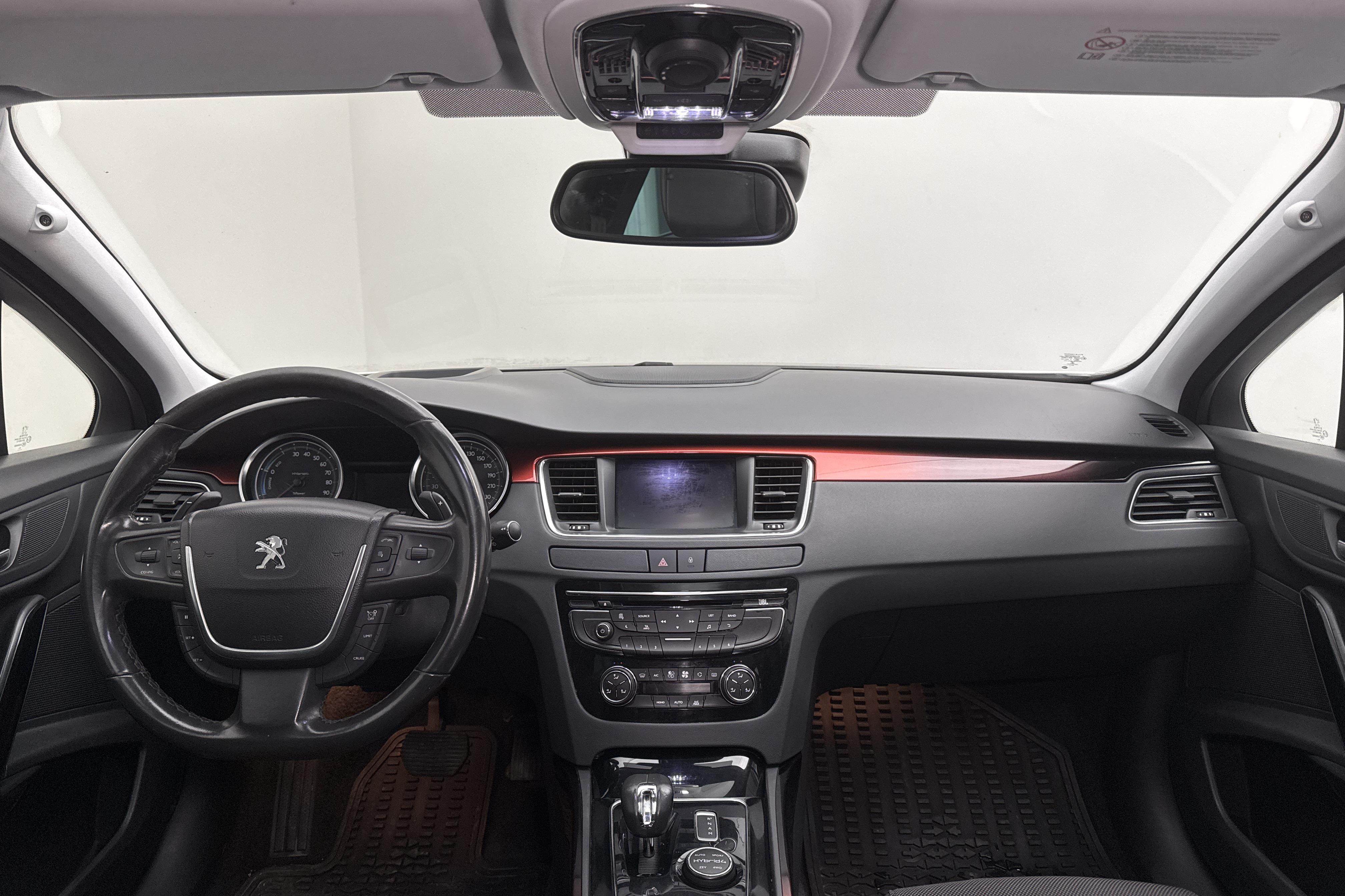 Peugeot 508 Hybrid4 RXH (163hk) - 216 810 km - Automatyczna - biały - 2012