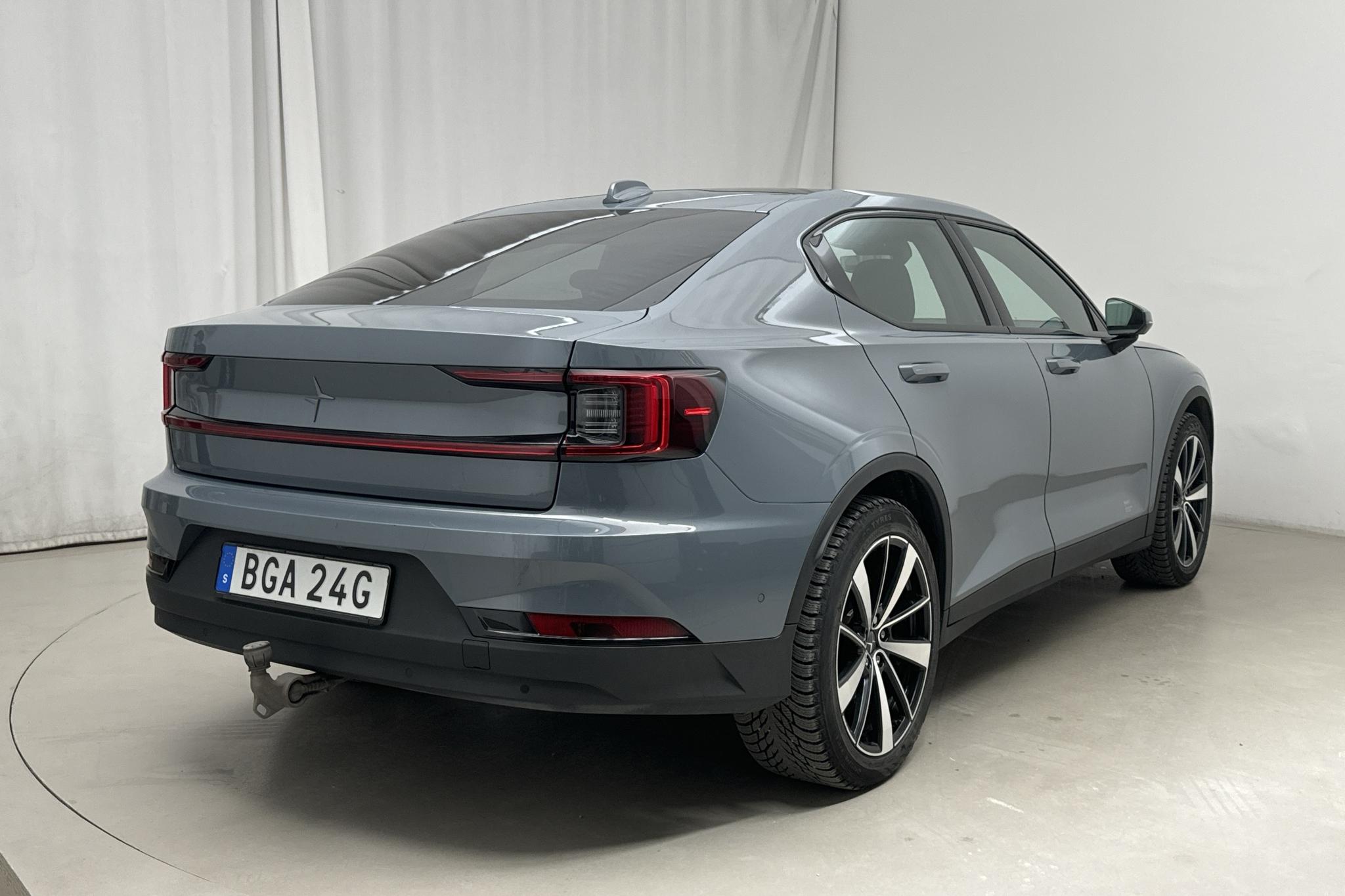 Polestar 2 Long range Dual motor (408hk) - 81 950 km - Automaattinen - harmaa - 2021