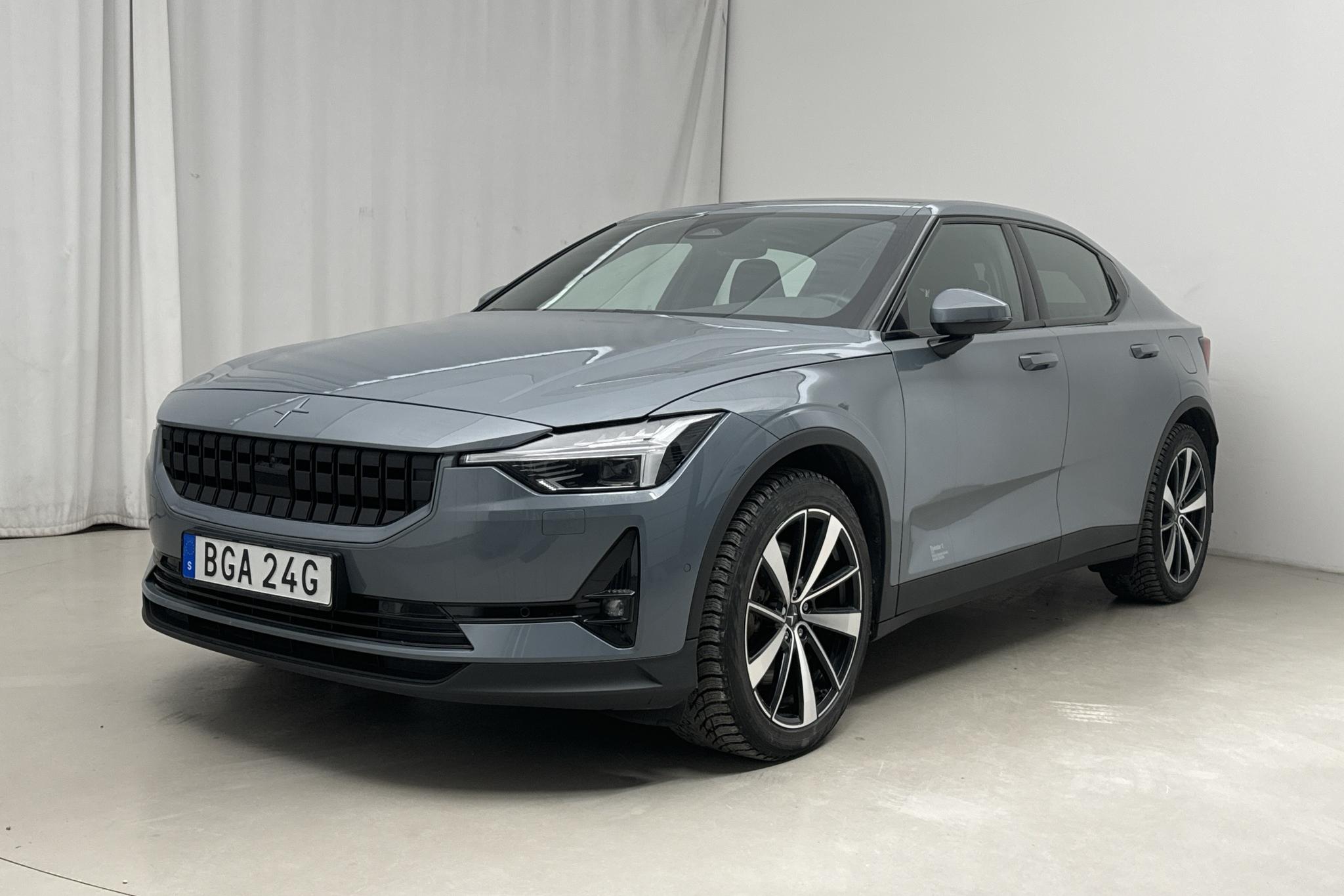 Polestar 2 Long range Dual motor (408hk) - 81 950 km - Automaattinen - harmaa - 2021