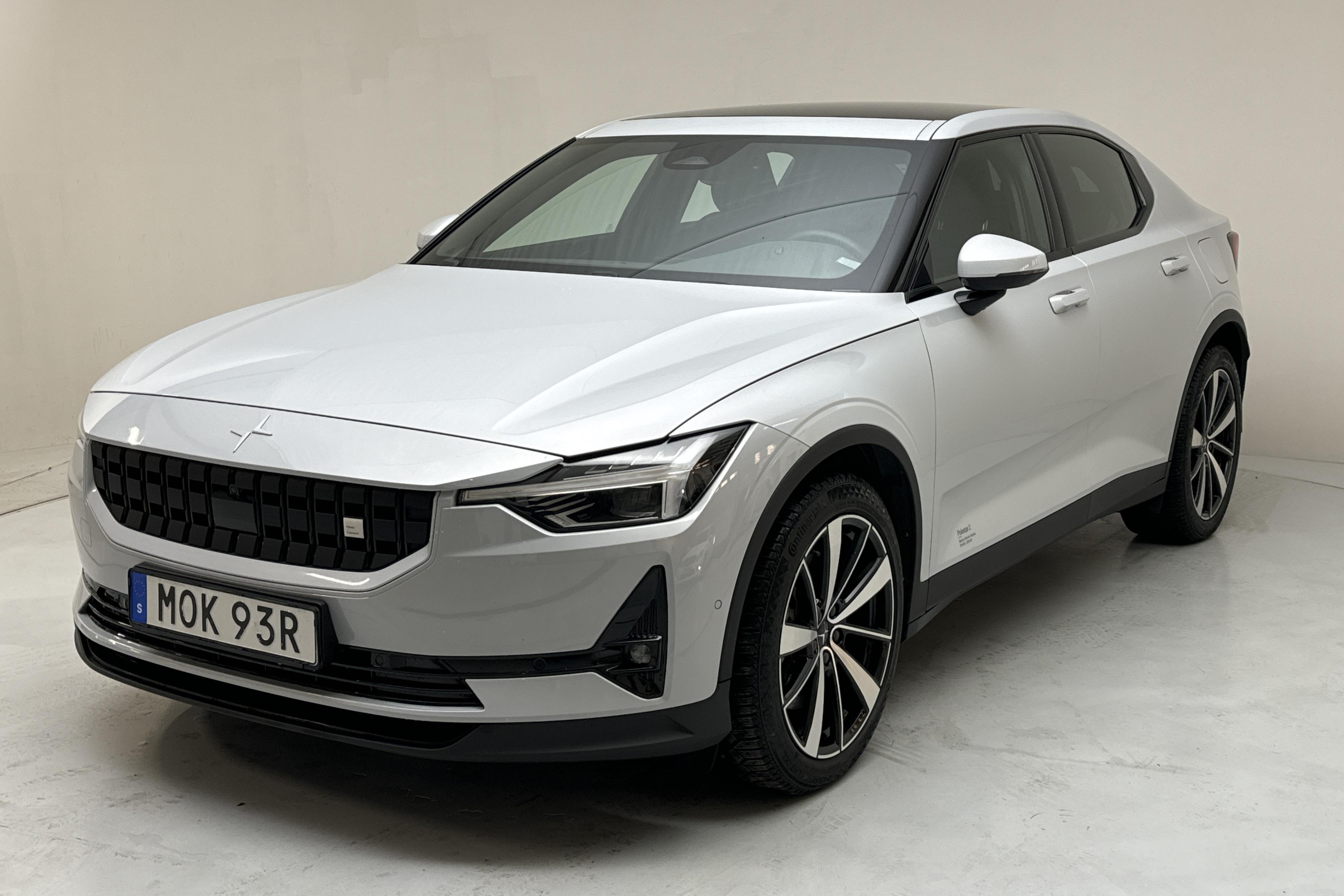 Polestar 2 Long range Dual motor (408hk) - 66 260 km - Automatyczna - srebro - 2022