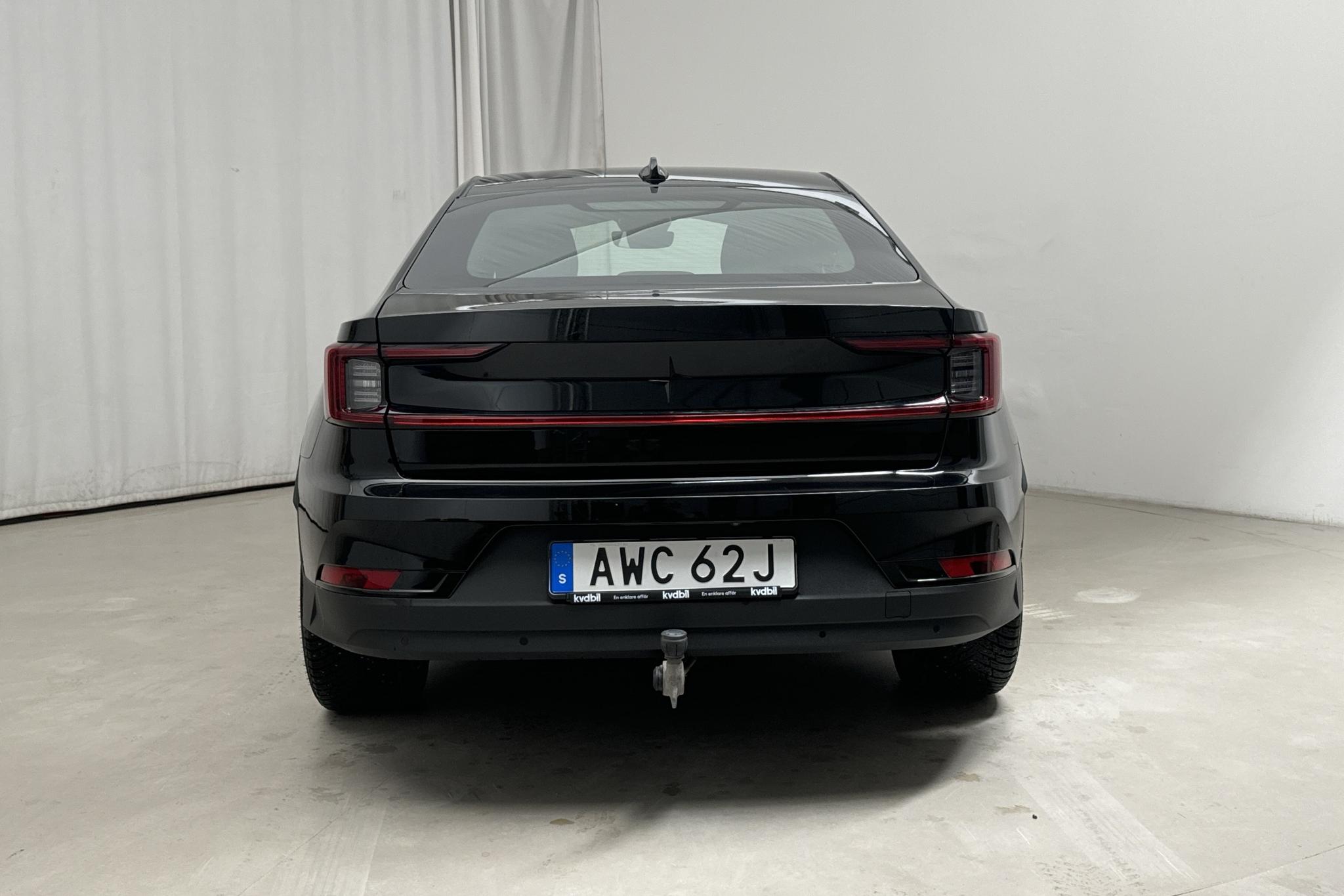 Polestar 2 Long range Single motor (231hk) - 53 790 km - Automatyczna - czarny - 2022