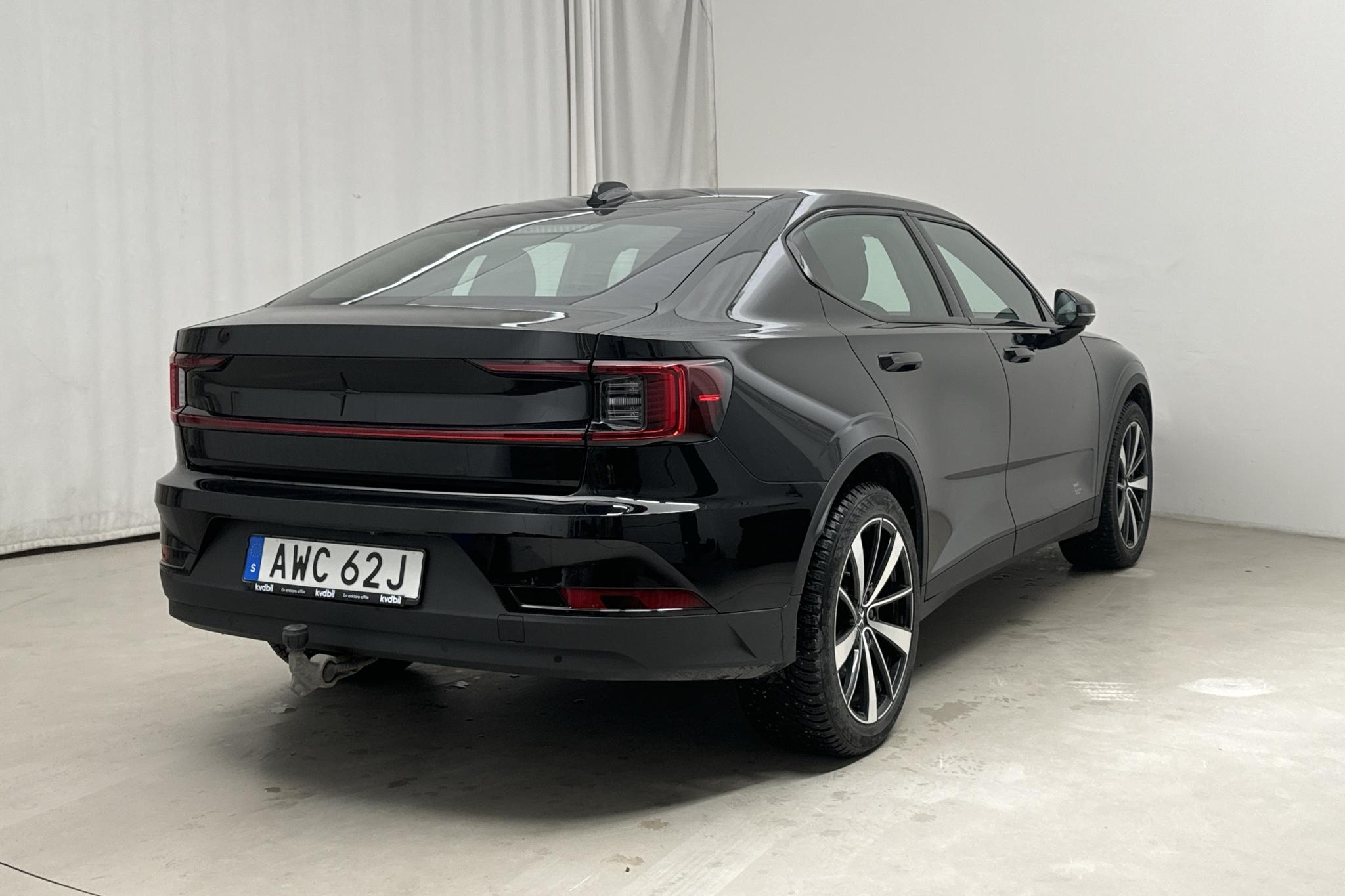 Polestar 2 Long range Single motor (231hk) - 53 790 km - Automatyczna - czarny - 2022