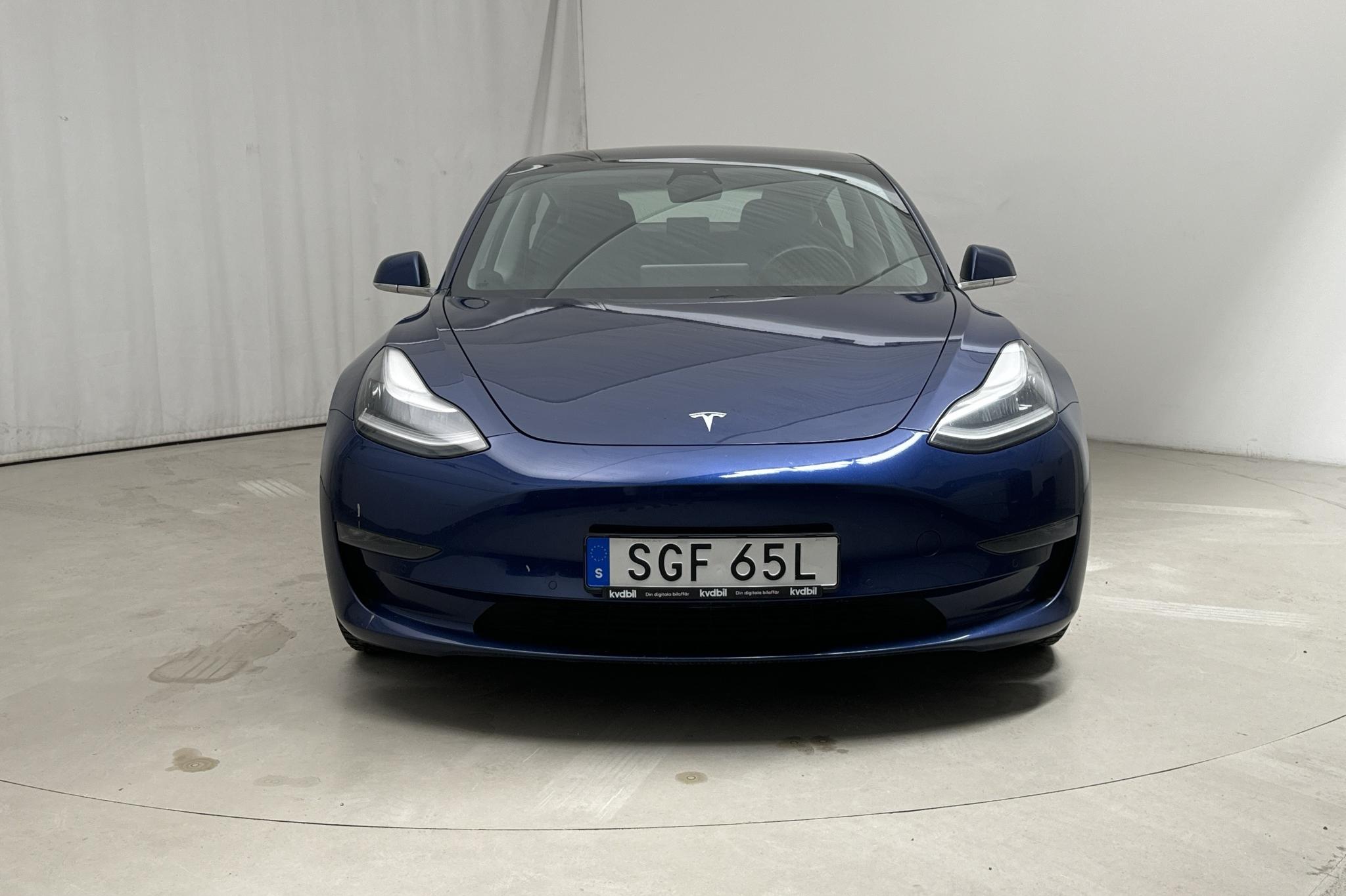 Tesla Model 3 Long Range Dual Motor AWD - 20 420 mil - Automat - blå - 2019