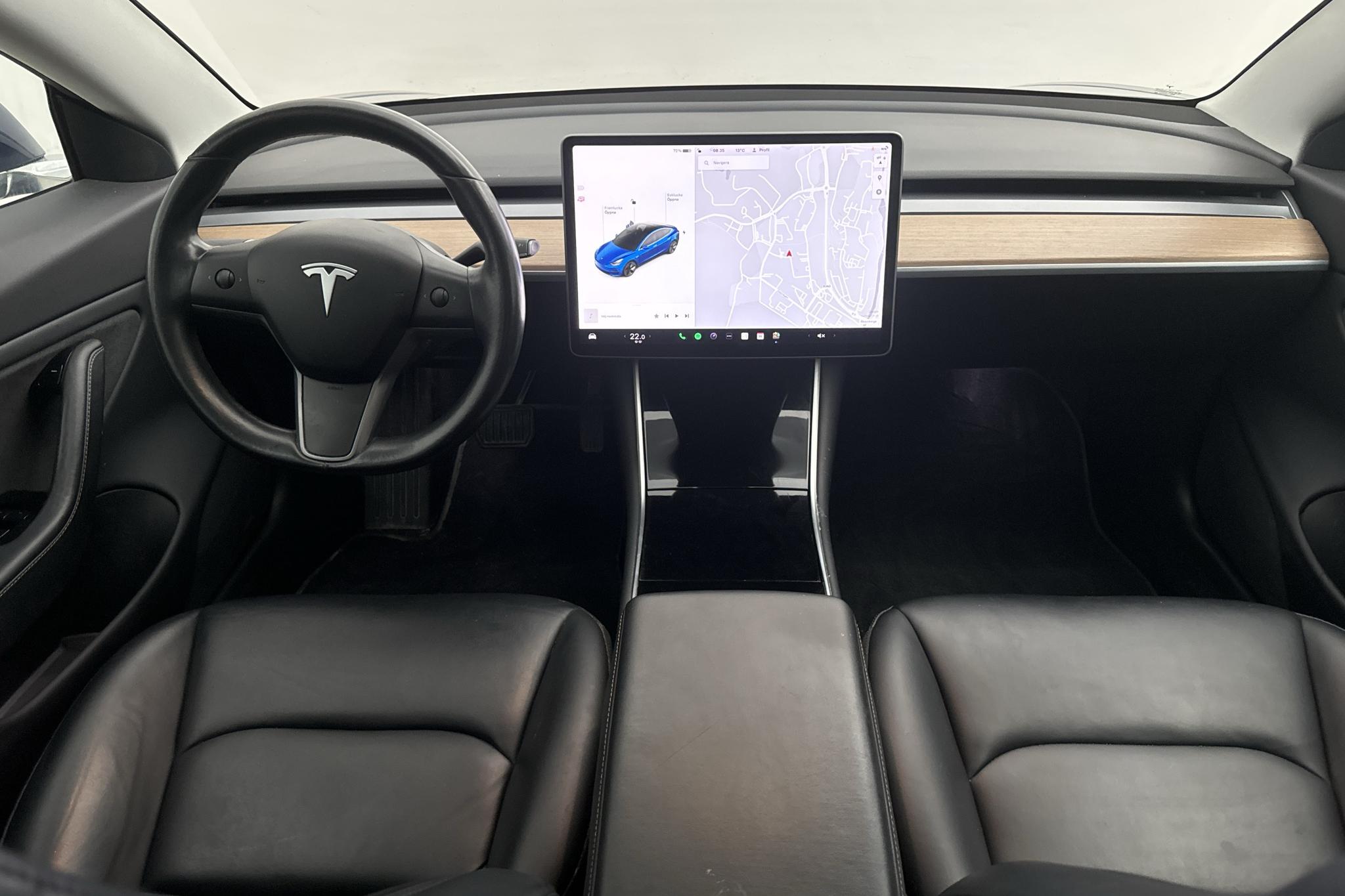 Tesla Model 3 Long Range Dual Motor AWD - 20 420 mil - Automat - blå - 2019