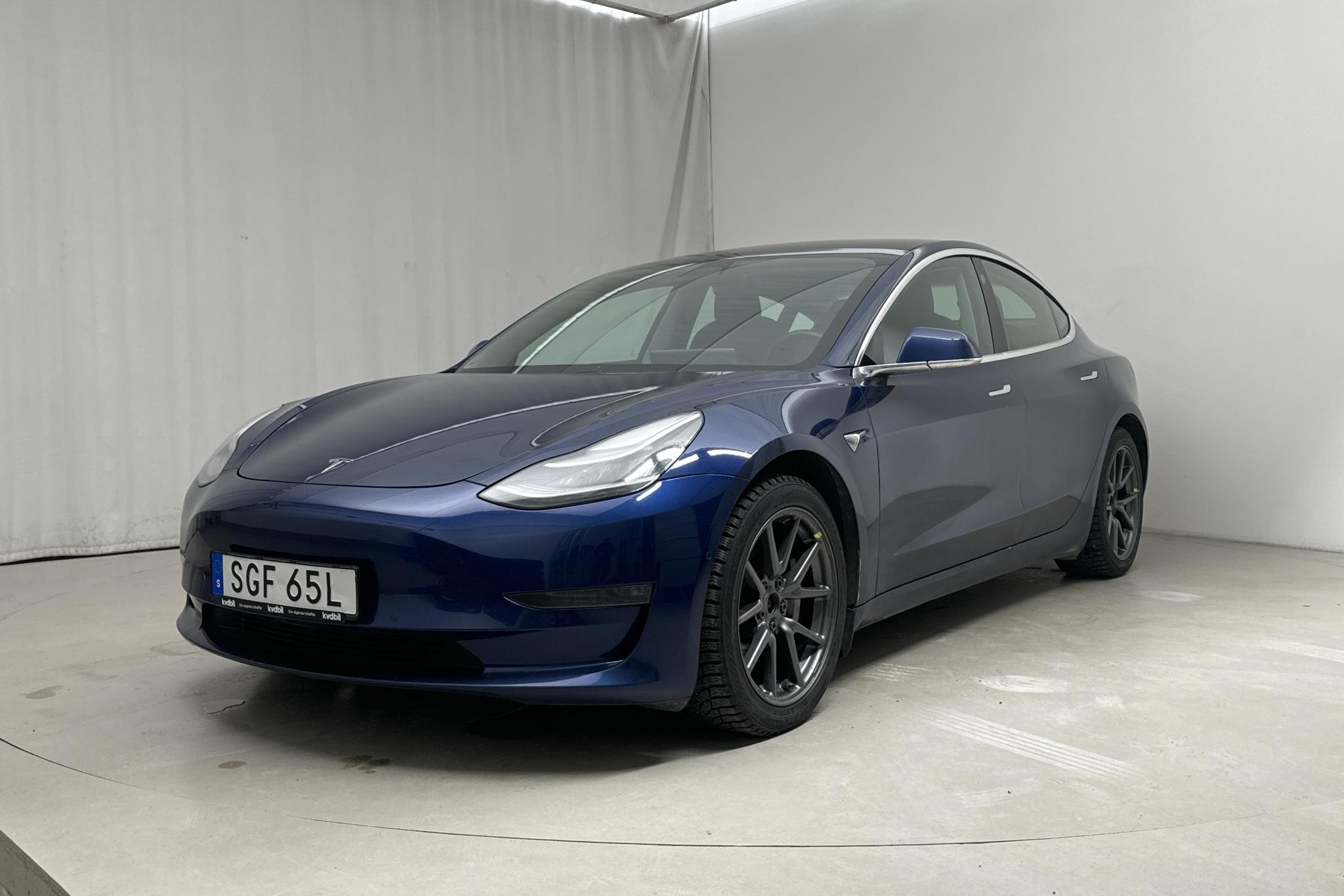 Tesla Model 3 Long Range Dual Motor AWD - 20 420 mil - Automat - blå - 2019