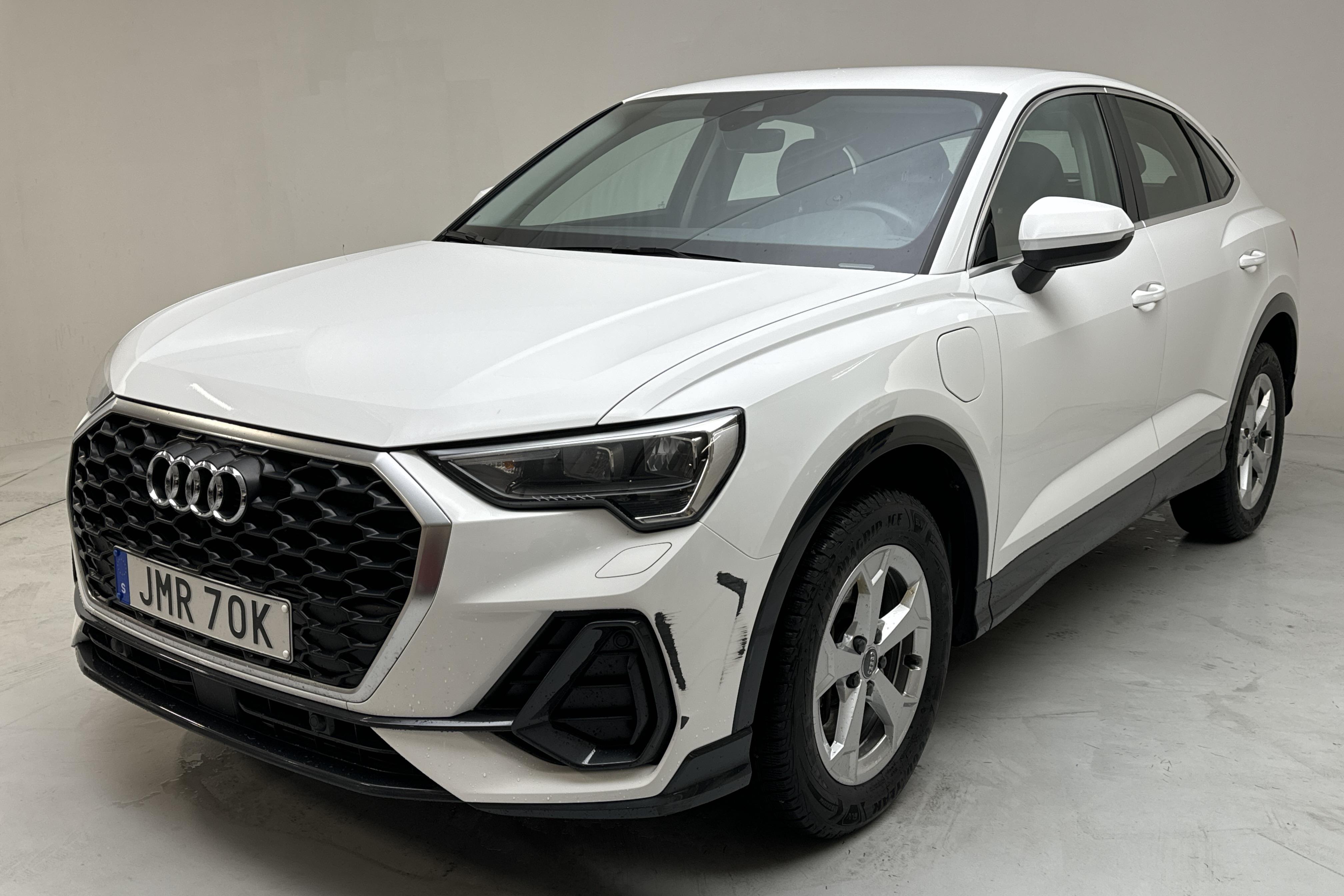 Audi Q3 Sportback 45 TFSI e (245hk) - 78 290 km - Automaattinen - valkoinen - 2021