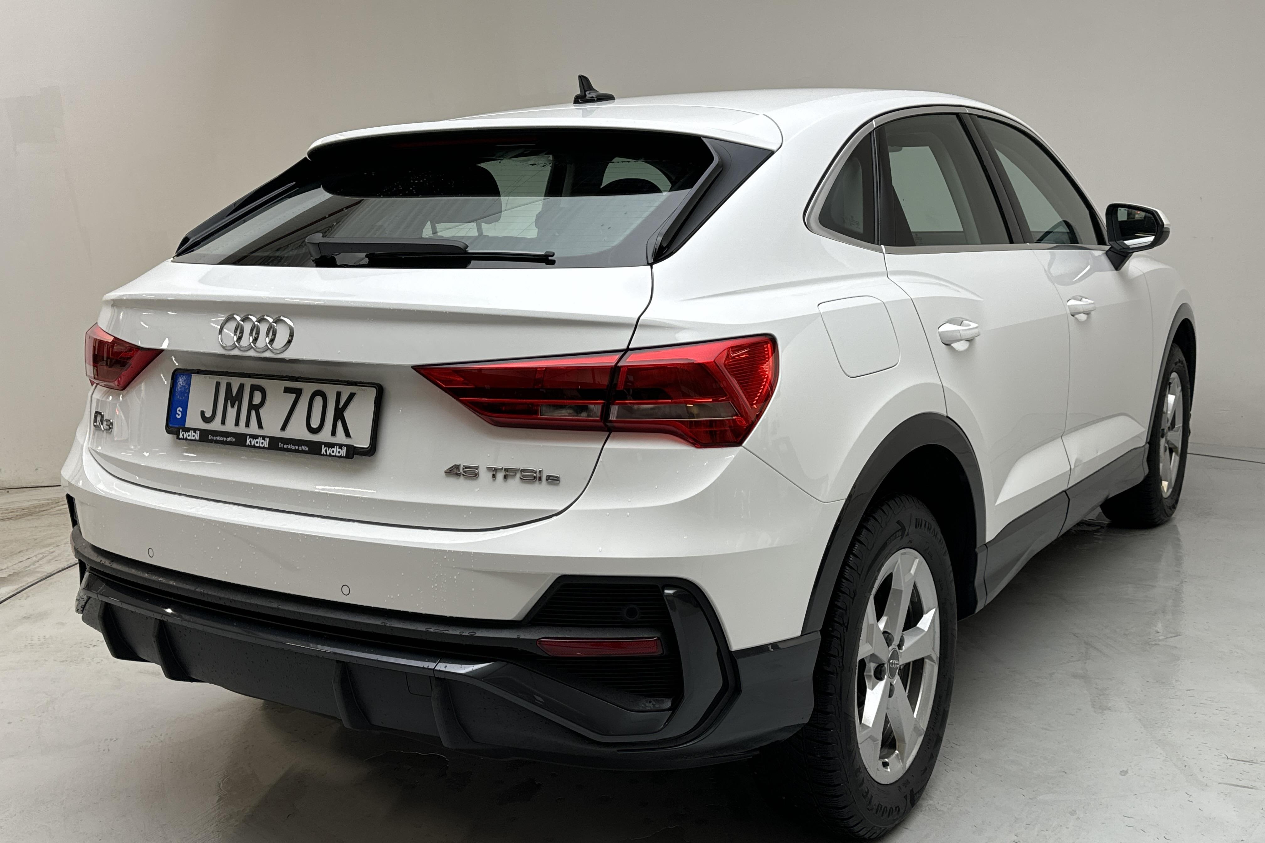 Audi Q3 Sportback 45 TFSI e (245hk) - 78 290 km - Automaattinen - valkoinen - 2021